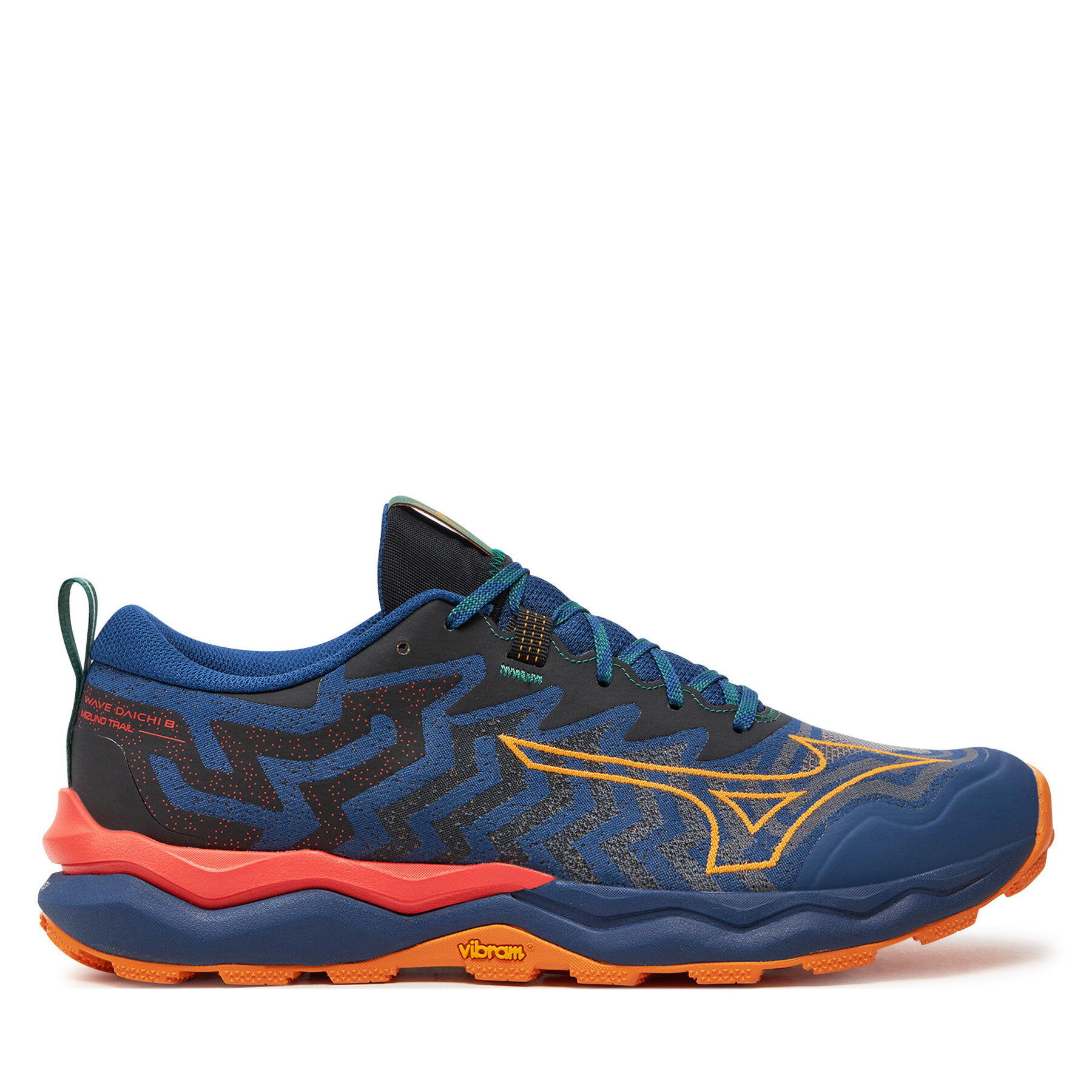 Chaussures de running Mizuno Wave Mujin 10 J1GJ2471 Bleu marine