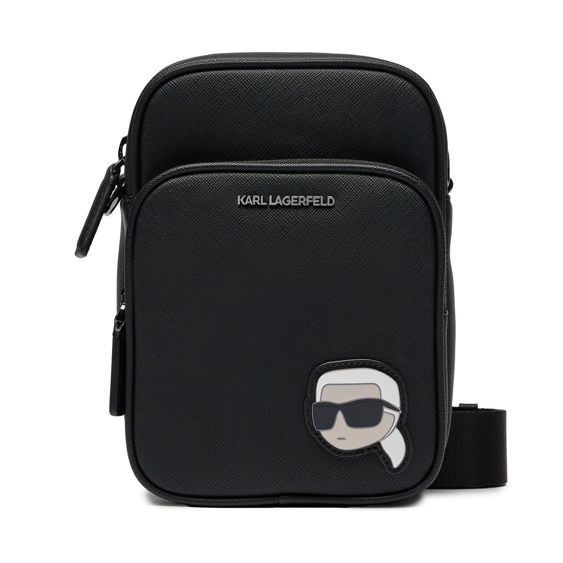 Crossover torbica KARL LAGERFELD 240M3123 Crna