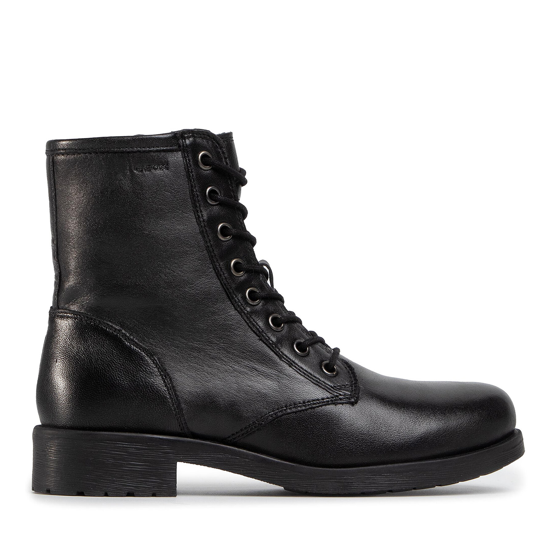 Čizme Geox D Rawelle A D046RA 000TU C9999 Crna