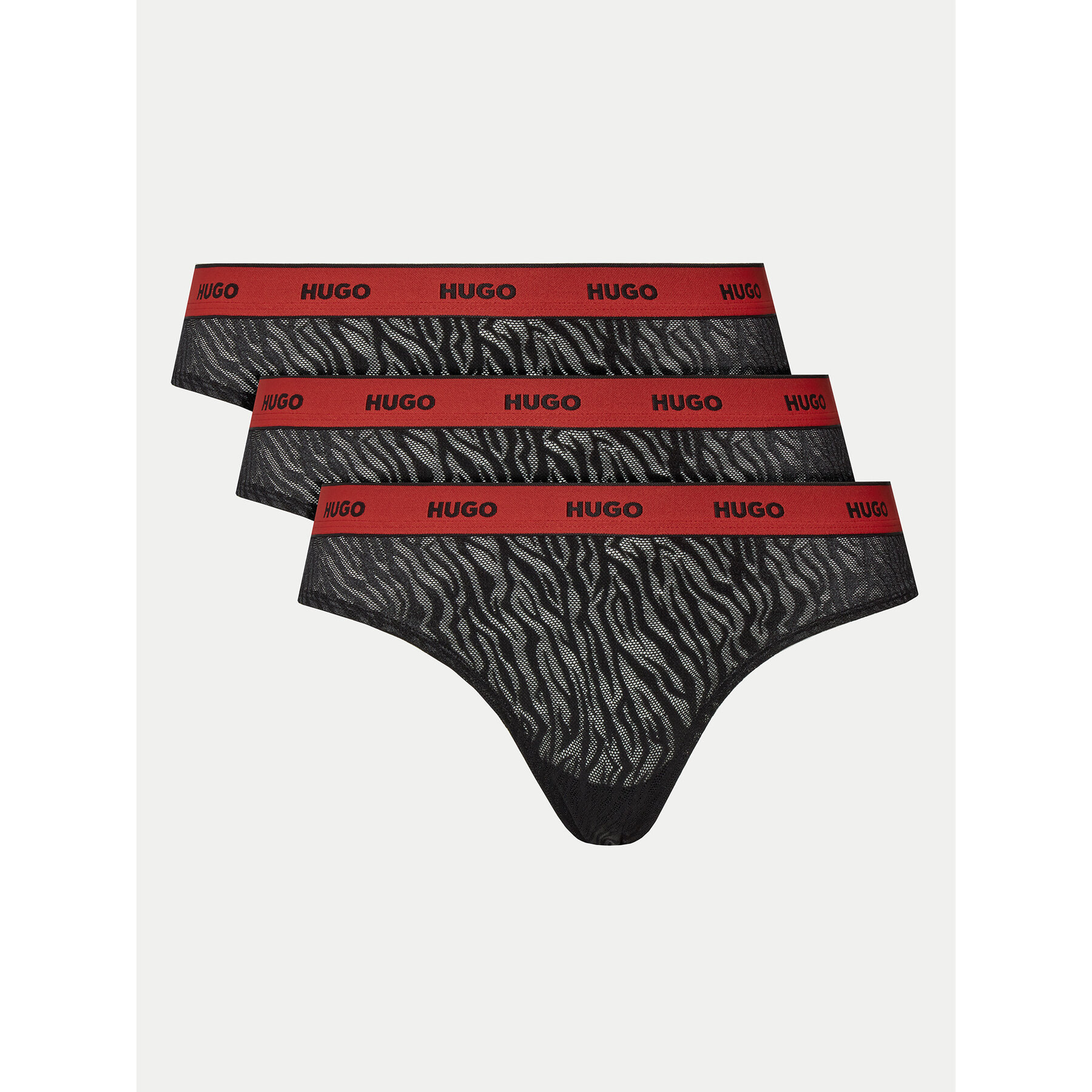 HUGO Σετ σλιπ κλασικά 50523826 Μαύρο