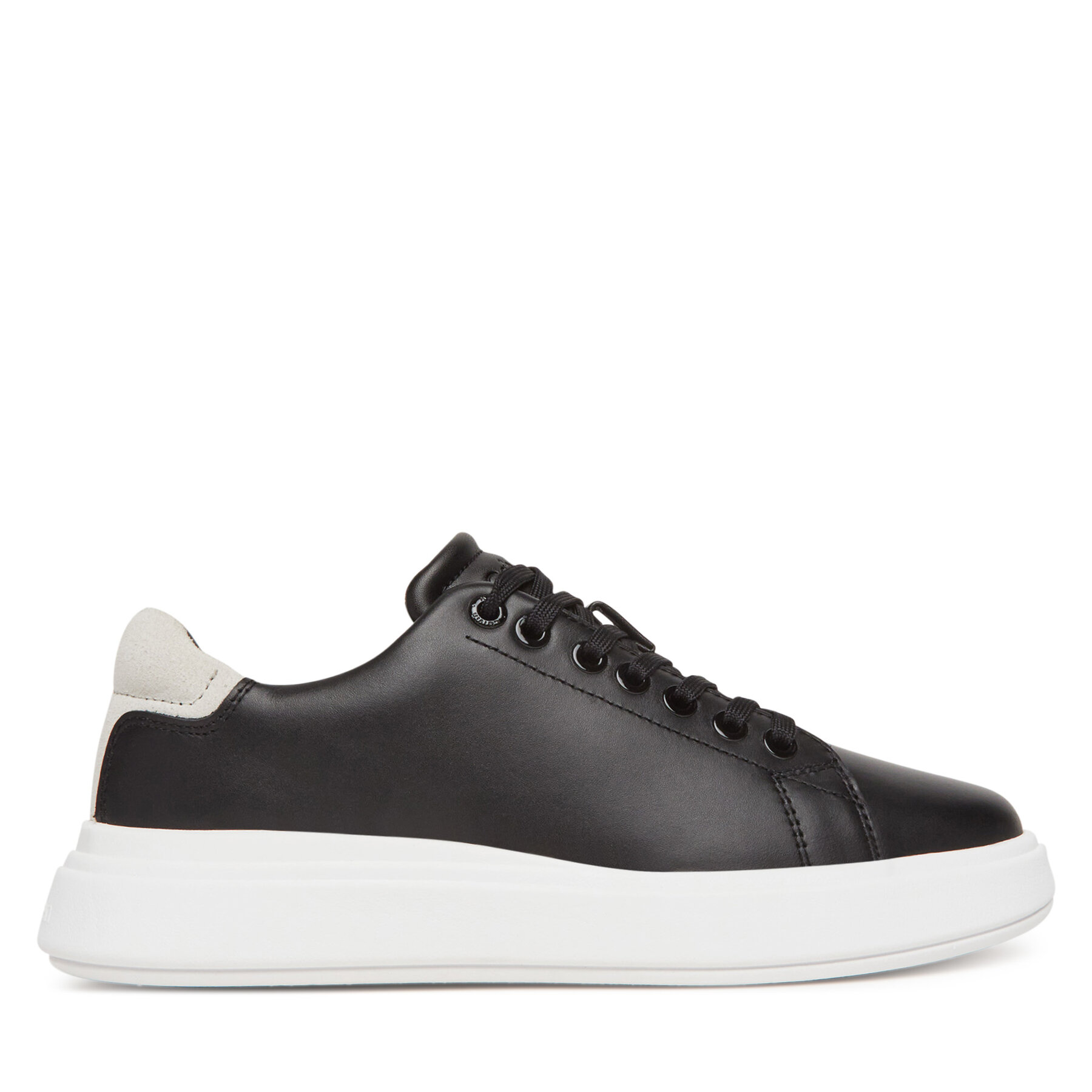 Sneakers Calvin Klein Cupsole Lace Up - Suede Bt HW0HW02404 Nero