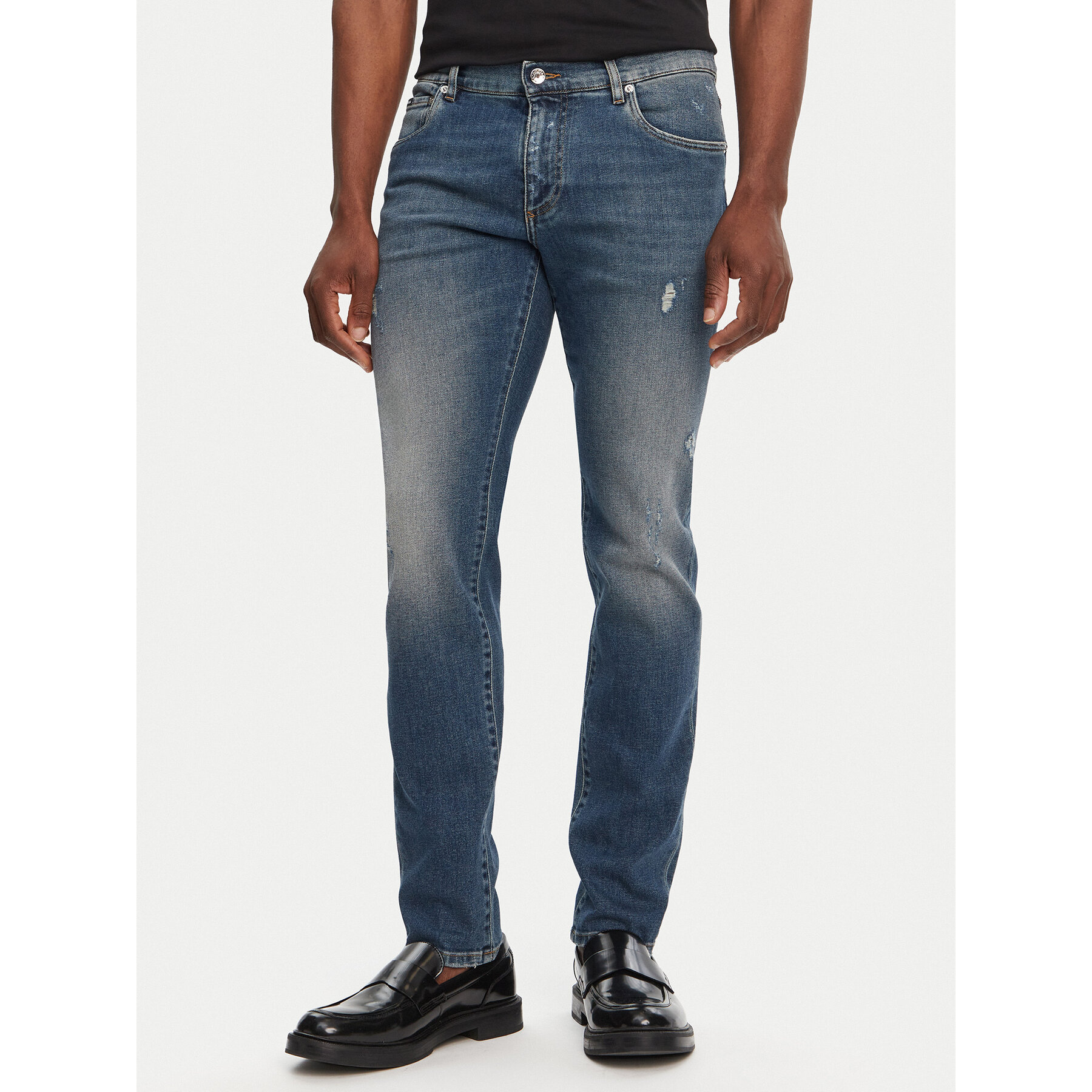 Dolce&Gabbana Jeans GY07CZ G8LN7 Blau Slim Fit