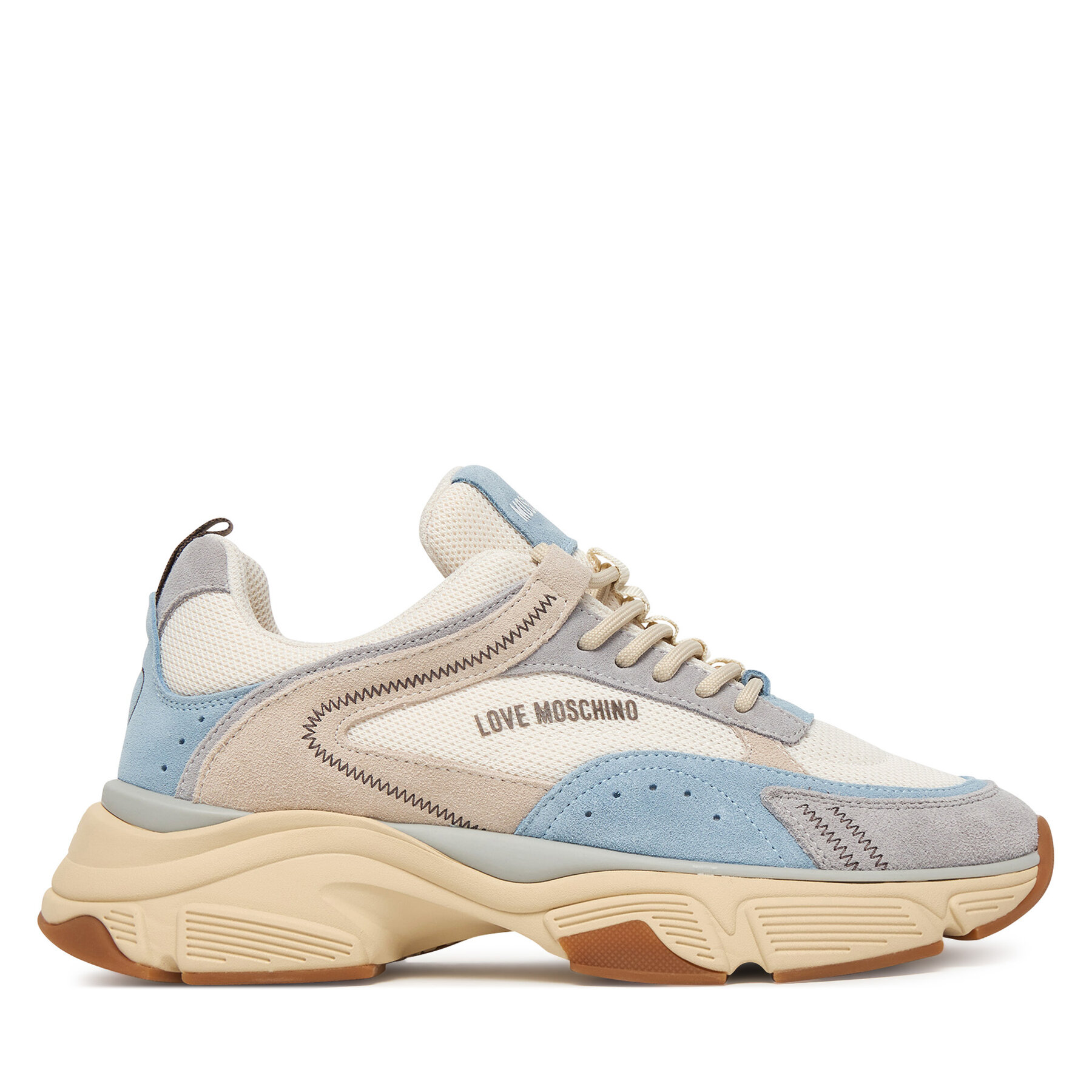 Sneakers LOVE MOSCHINO JA15426G1OIQ511B Albastru celest