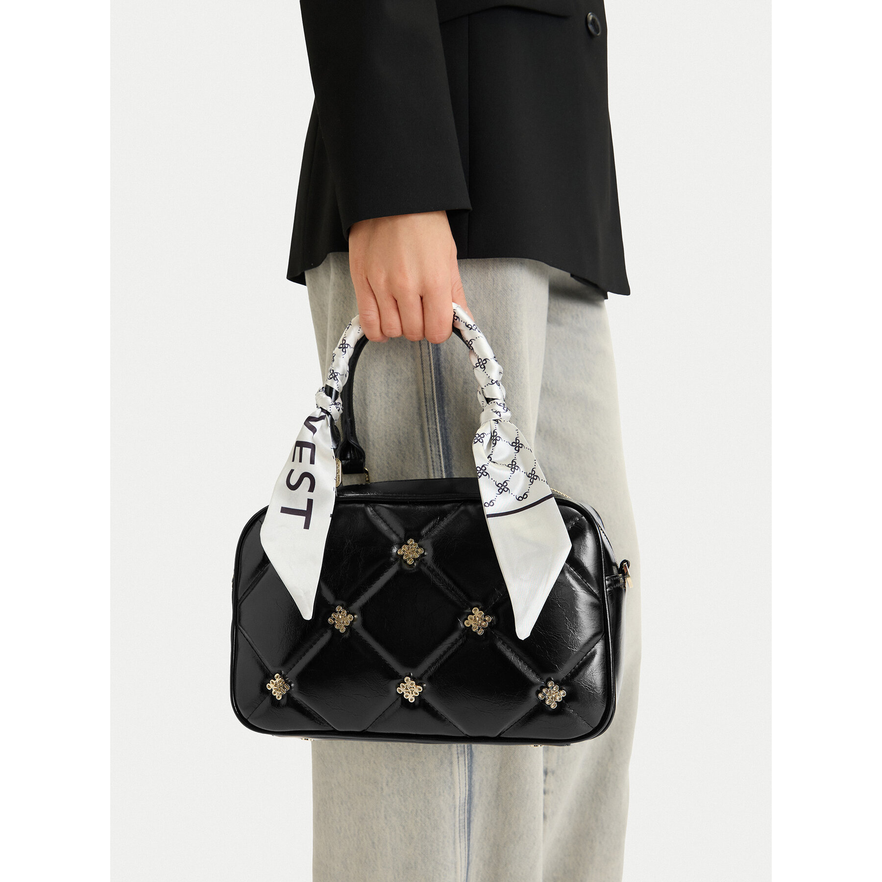 Τσάντα Nine West EO-Allen Gaze-KS2577-1 Μαύρο