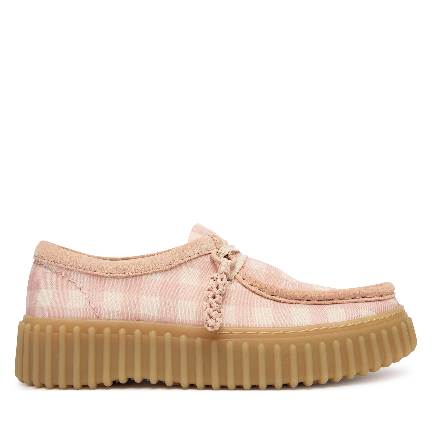 Félcipő Clarks Torhill Bee 26186298 Rózsaszín
