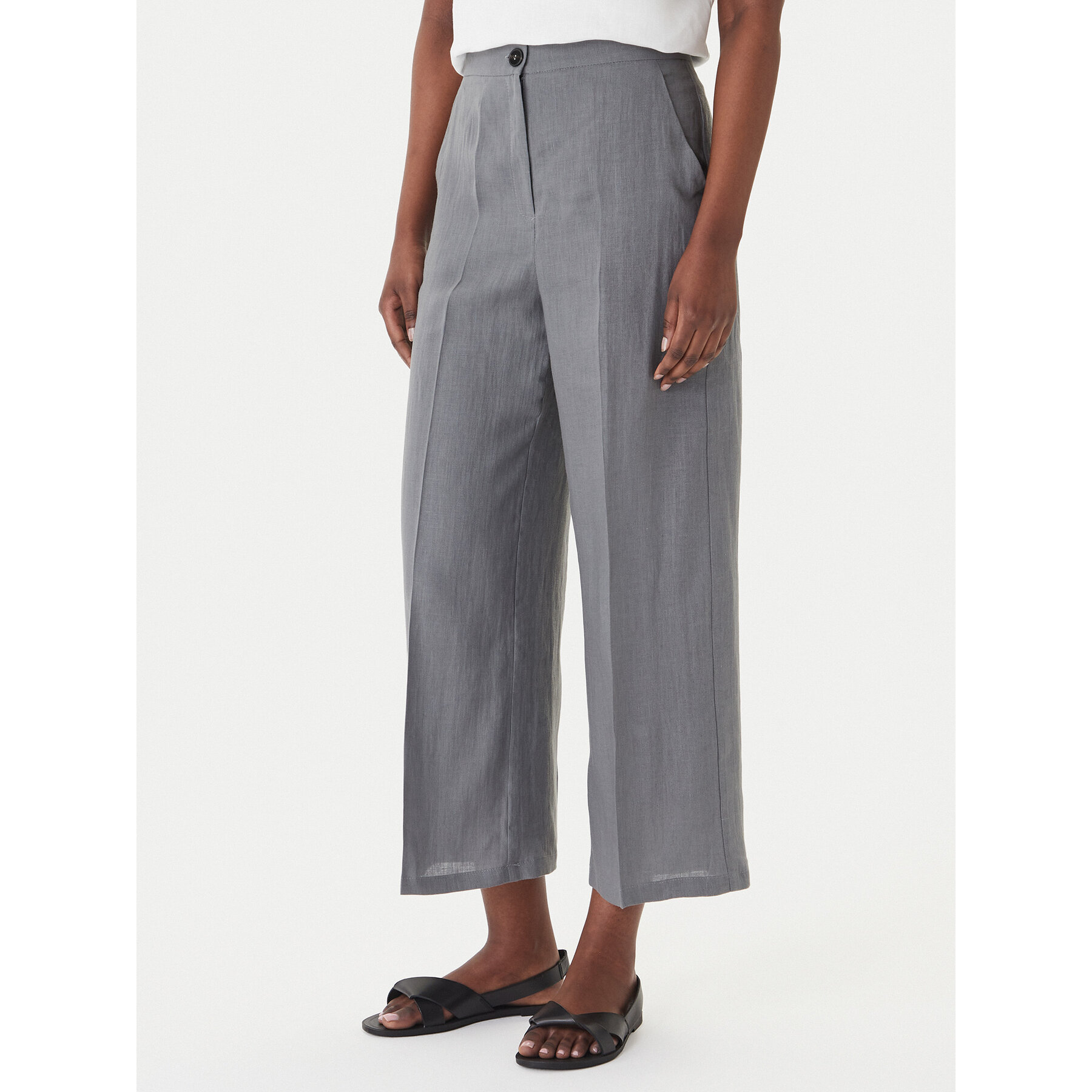 Marella Culottes Emme by Marella Clava 2615131182 Grau Regular Fit
