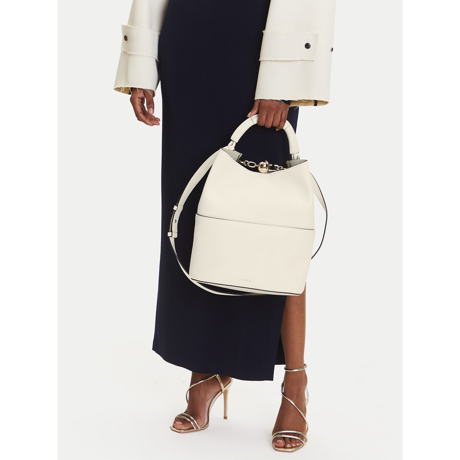 Borsetta Furla WB01679 BX3169 BG 3767S Écru