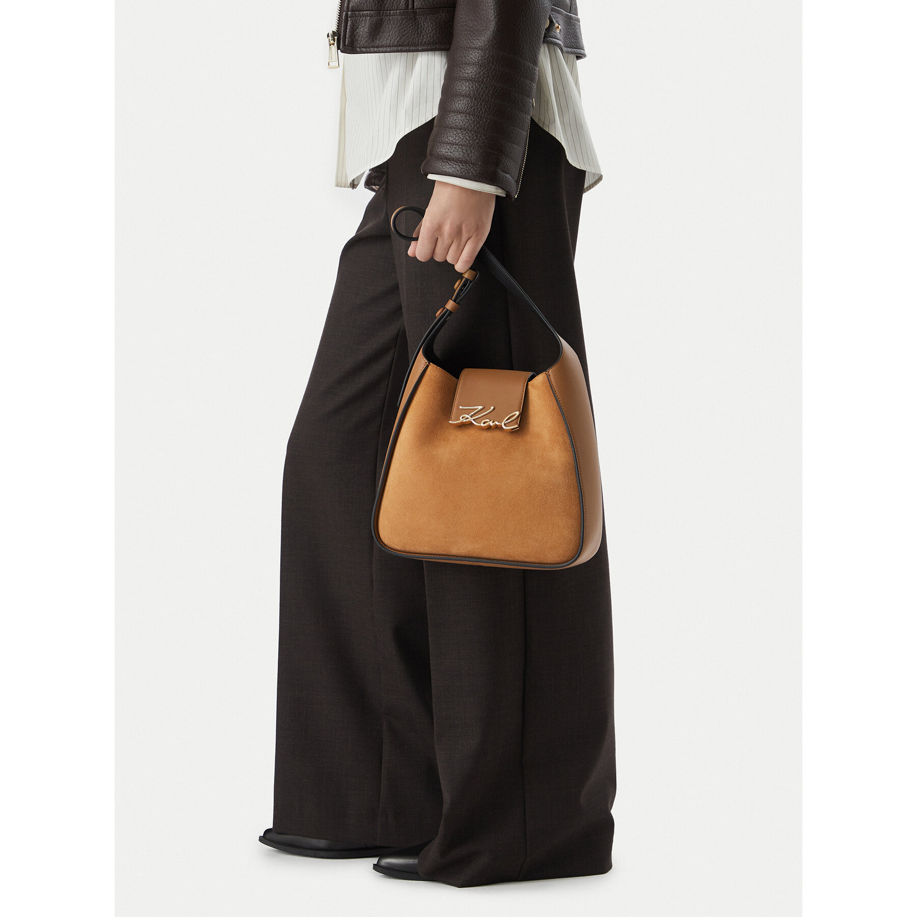 Torbica KARL LAGERFELD B3W30305 Smeđa