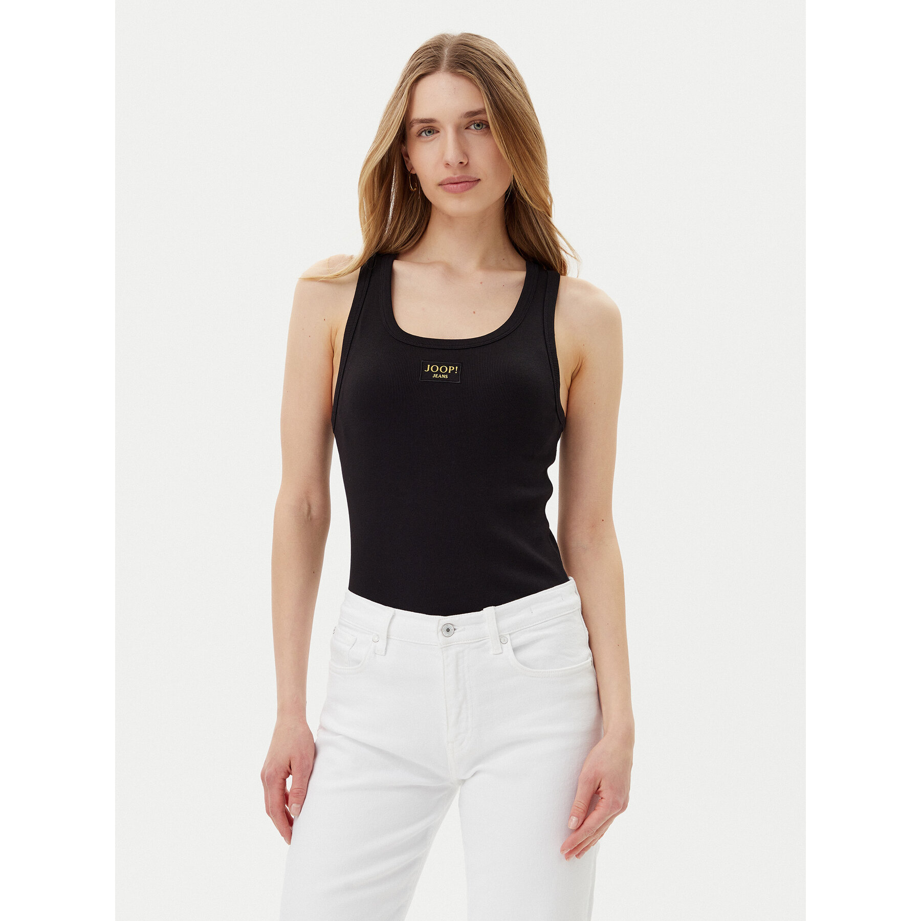JOOP! Jeans Felső 30046103 Fekete Slim Fit
