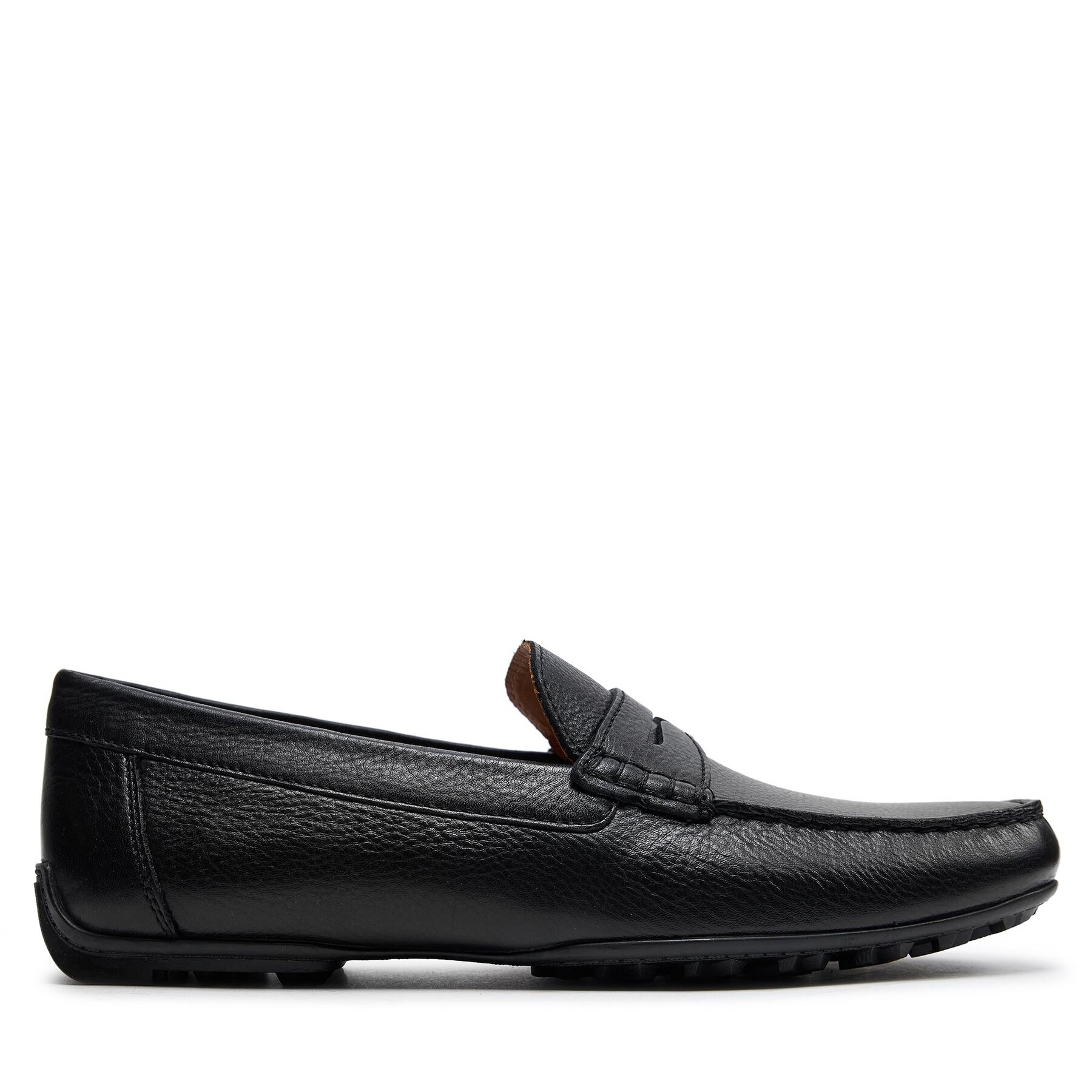 Herren Mokassins Geox, Schuhgröße 41, Schwarz, U Kosmopolis +Grip W U35E5A 00046 C9999