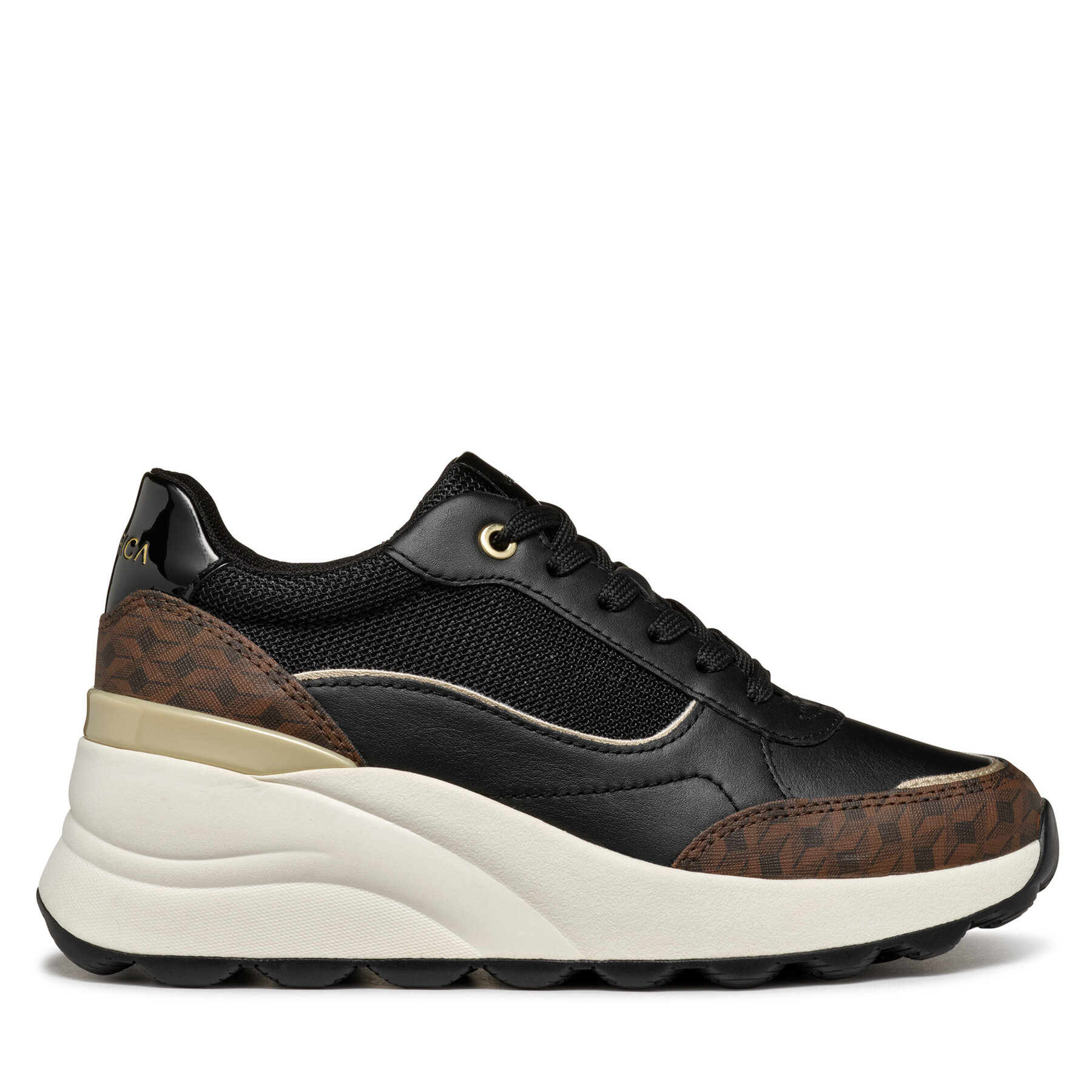 Zapatillas Geox D Spherica Ec13 D45WAA 085AS C9999 Negro