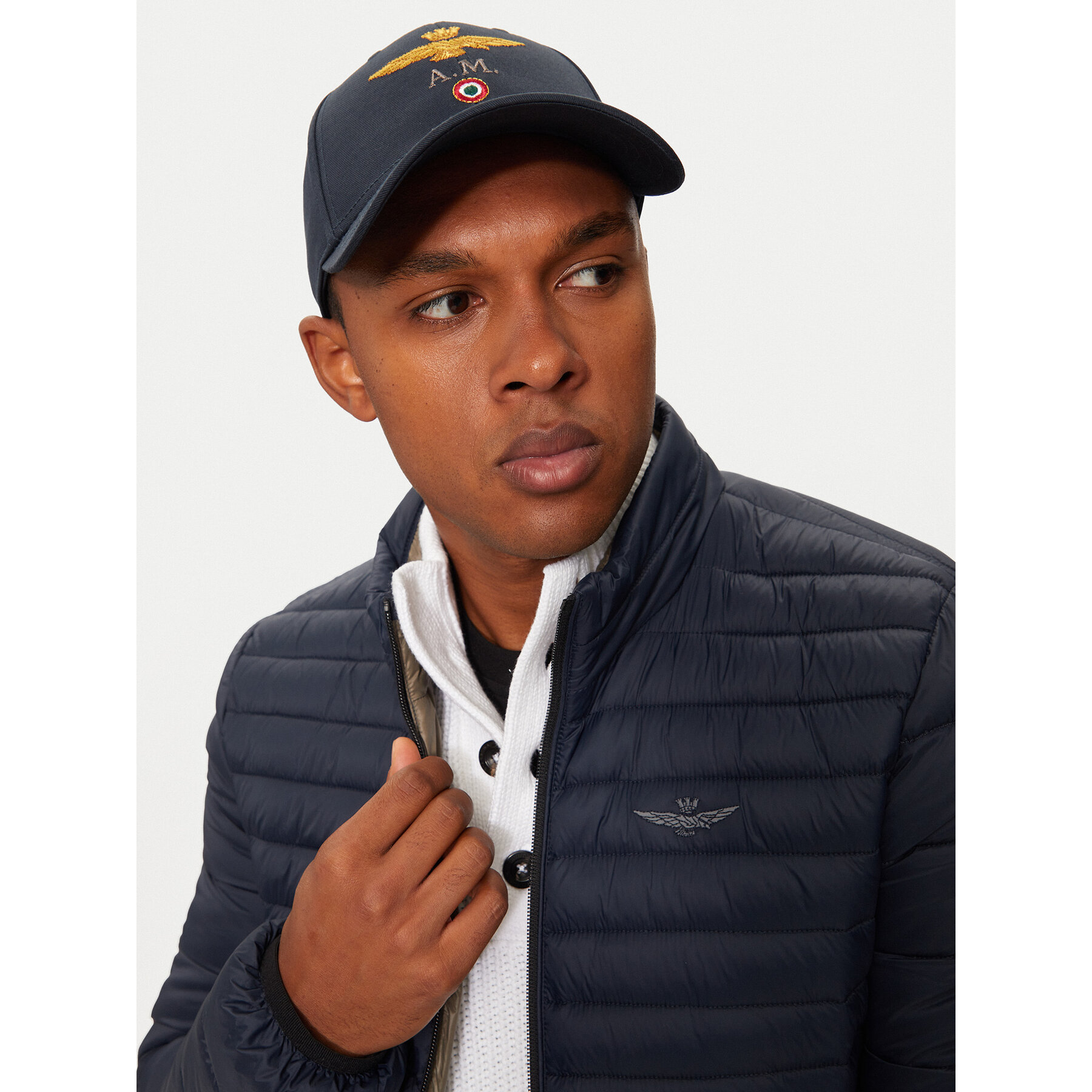 Gorra con visera Aeronautica Militare 242HA1100CT2848 Azul marino