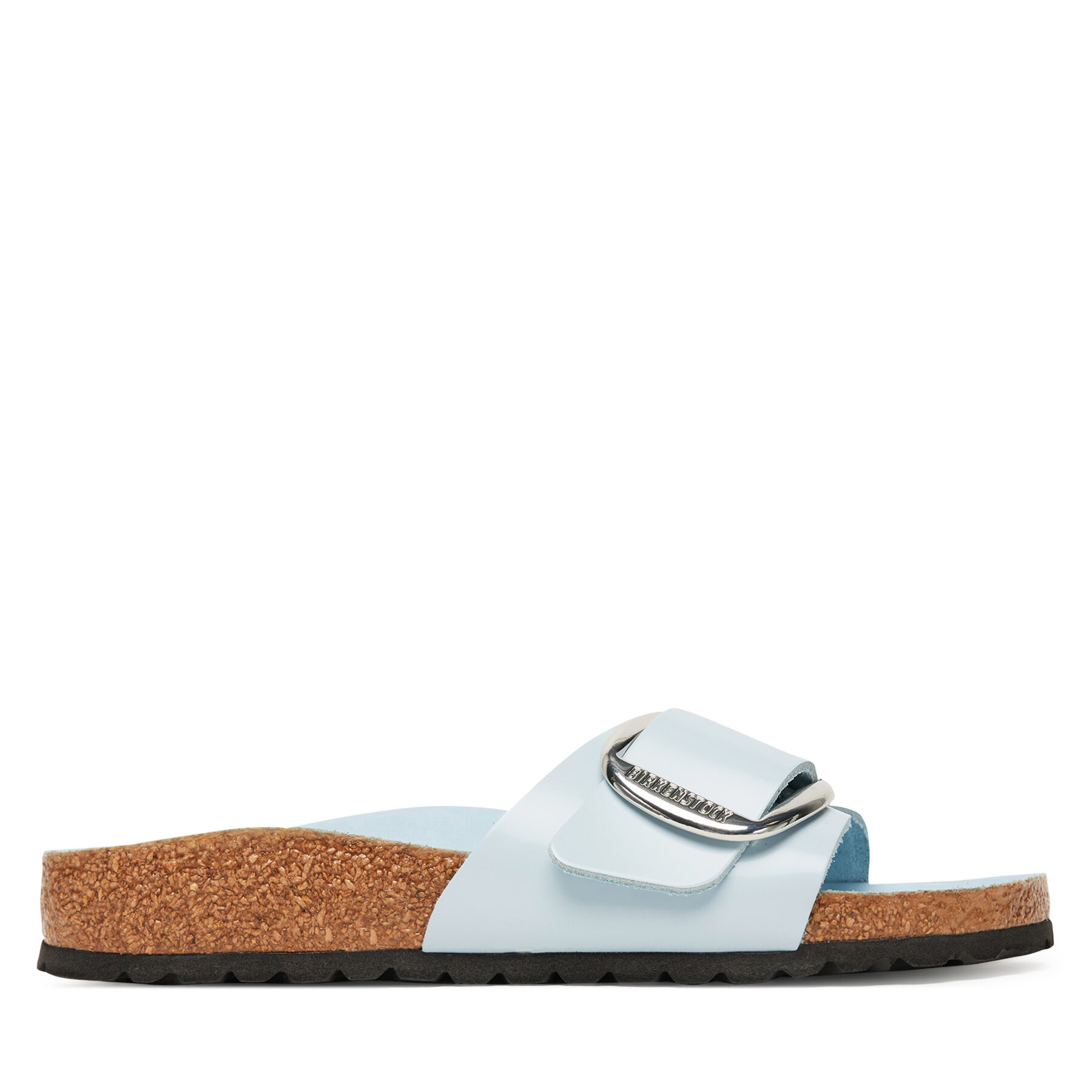 Donna Ciabatte Birkenstock, Taglia 39, Celeste, Madrid Big Buckle Hex 1030364, taglia : 39