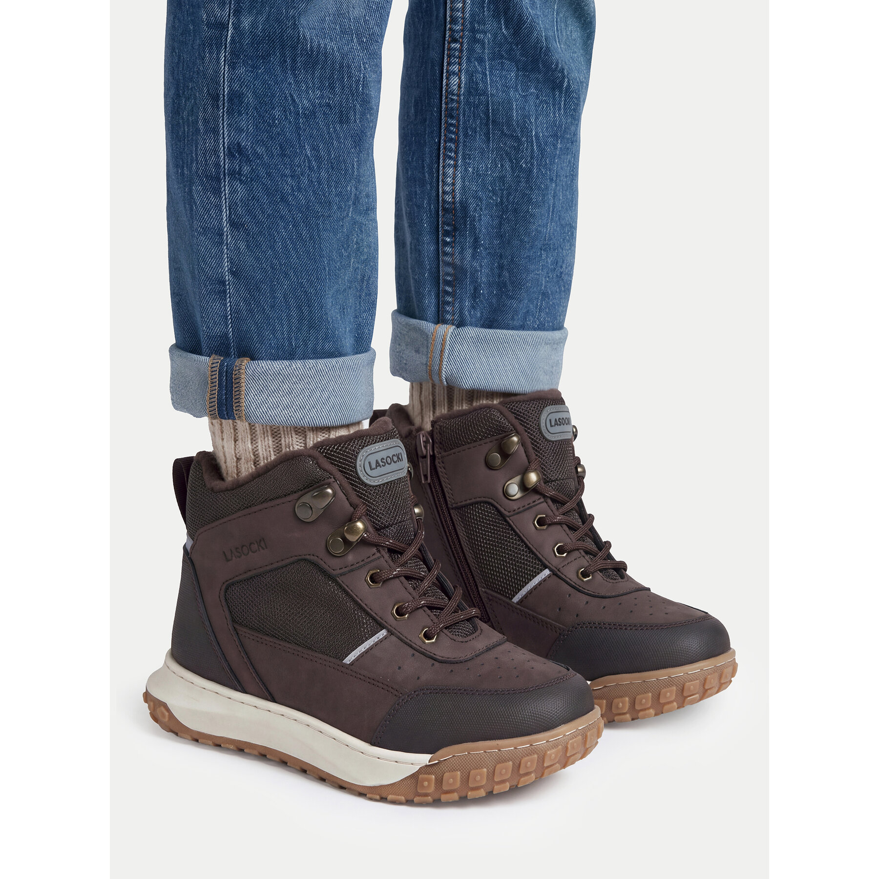 Зимни обувки Lasocki Young CEO-BI12-3138-07 Тъмнокафяв