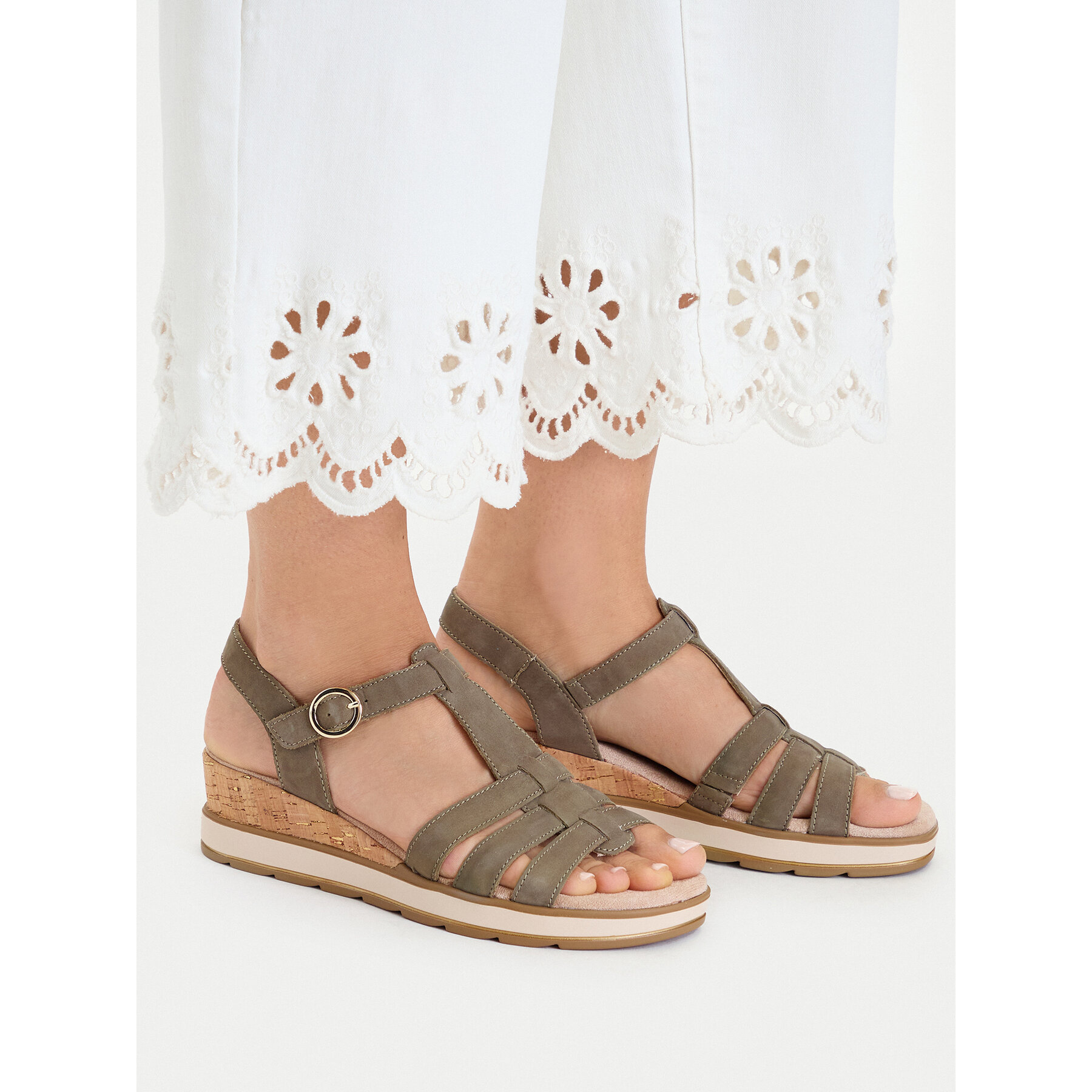 Sandali Caprice 9-28709-44 Zelena