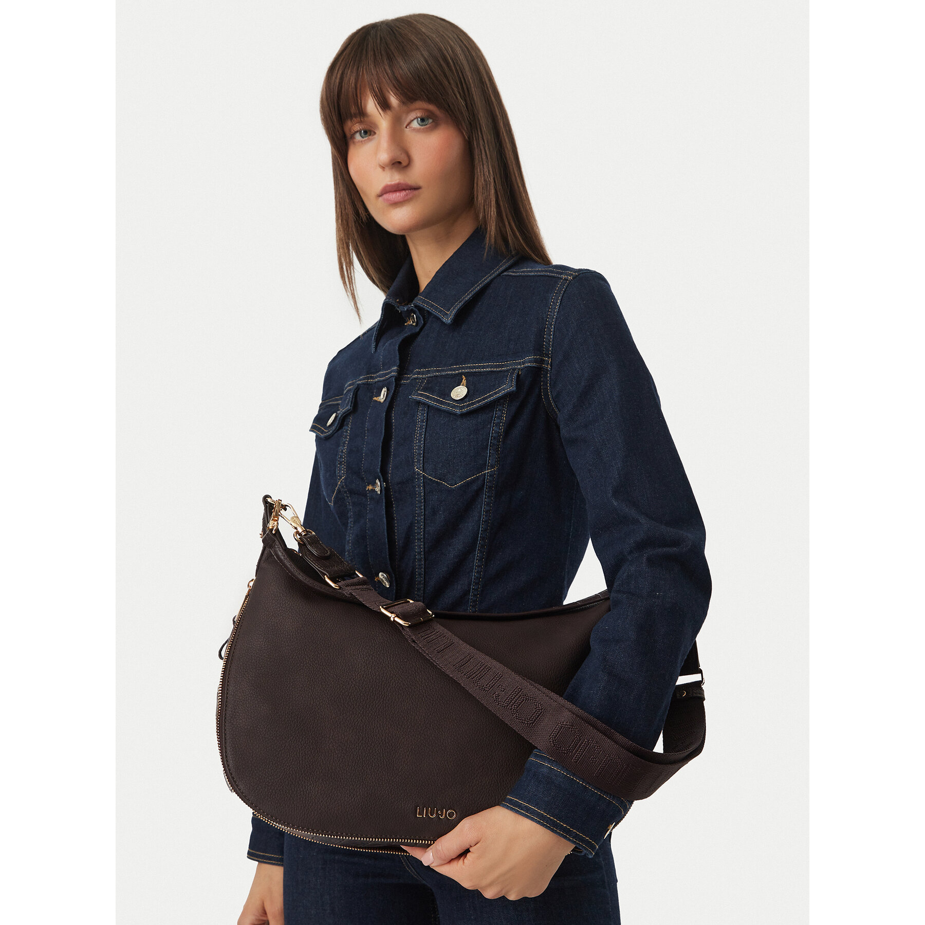 Handtasche Liu Jo AF6134 E1142 Dunkelbraun