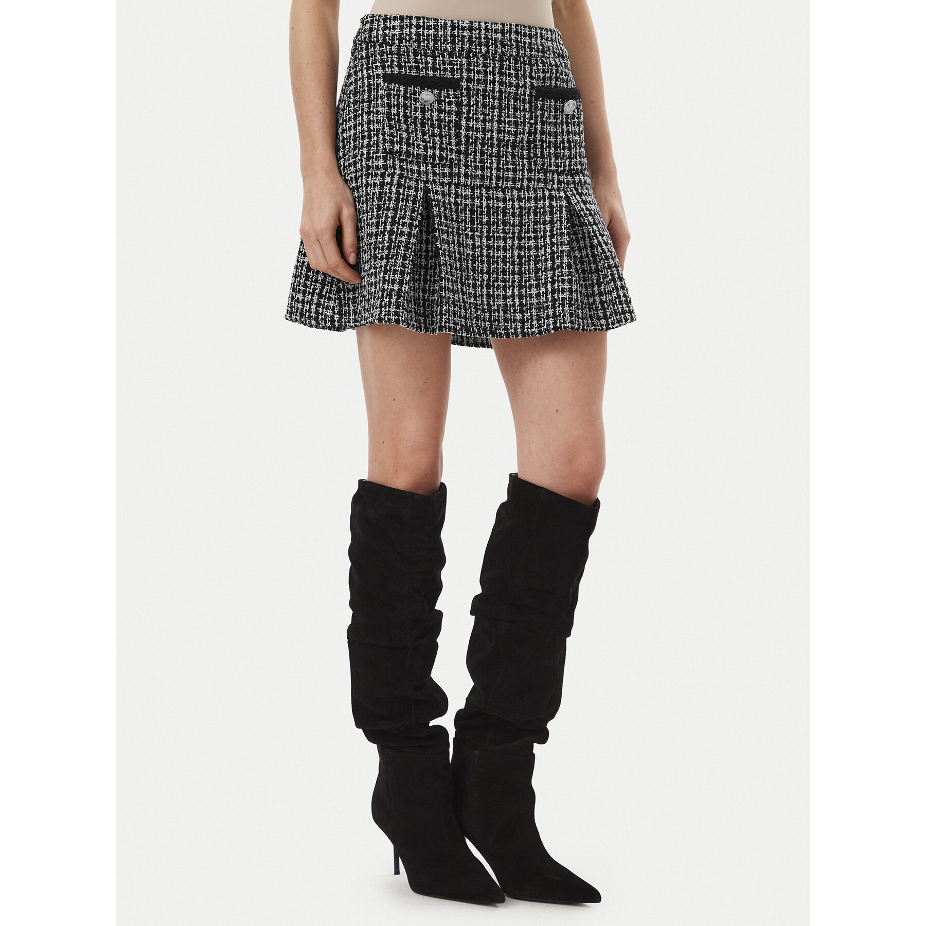Guess Minirock W6BD33W4319 Schwarz Regular Fit