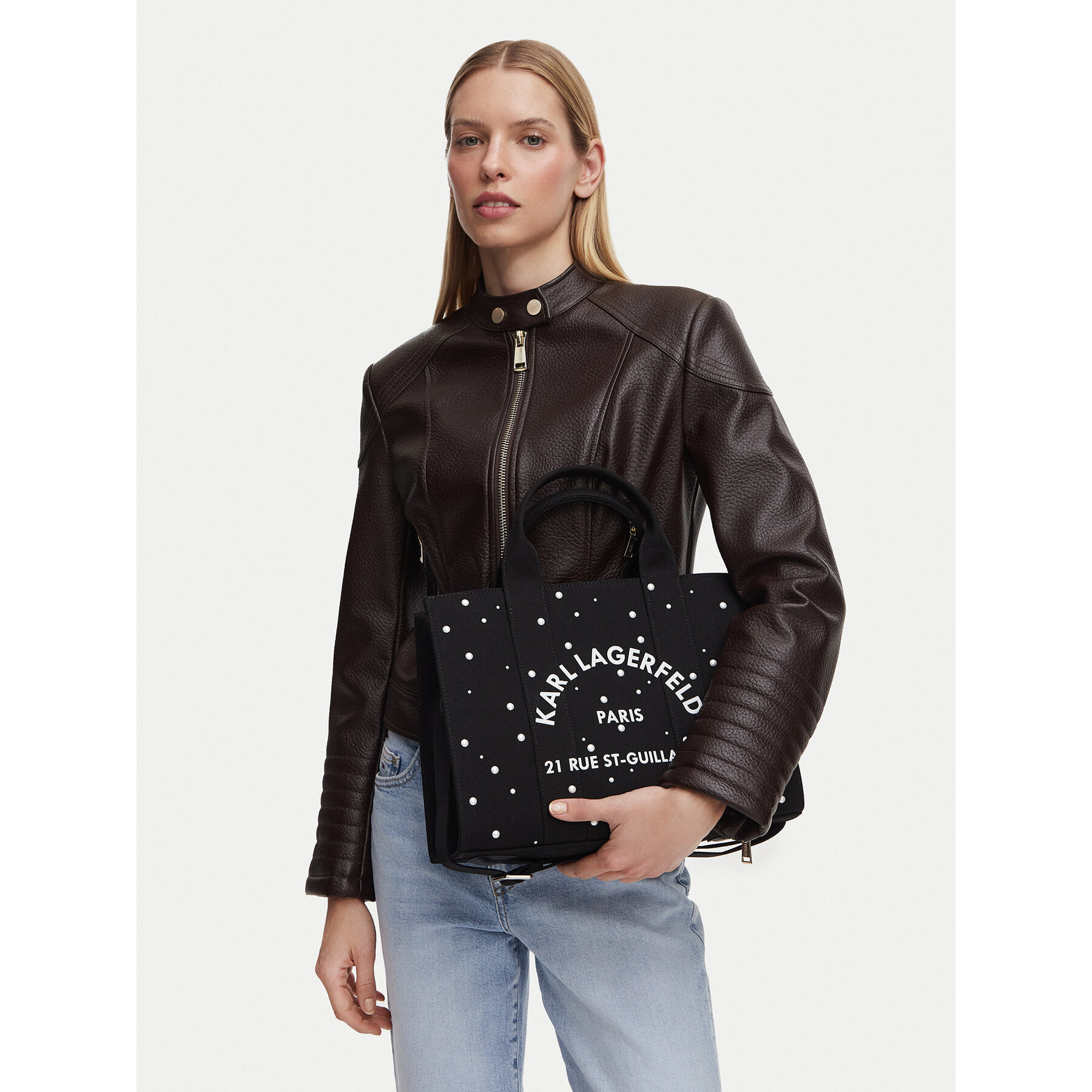 Geantă KARL LAGERFELD B3W50022 Negru