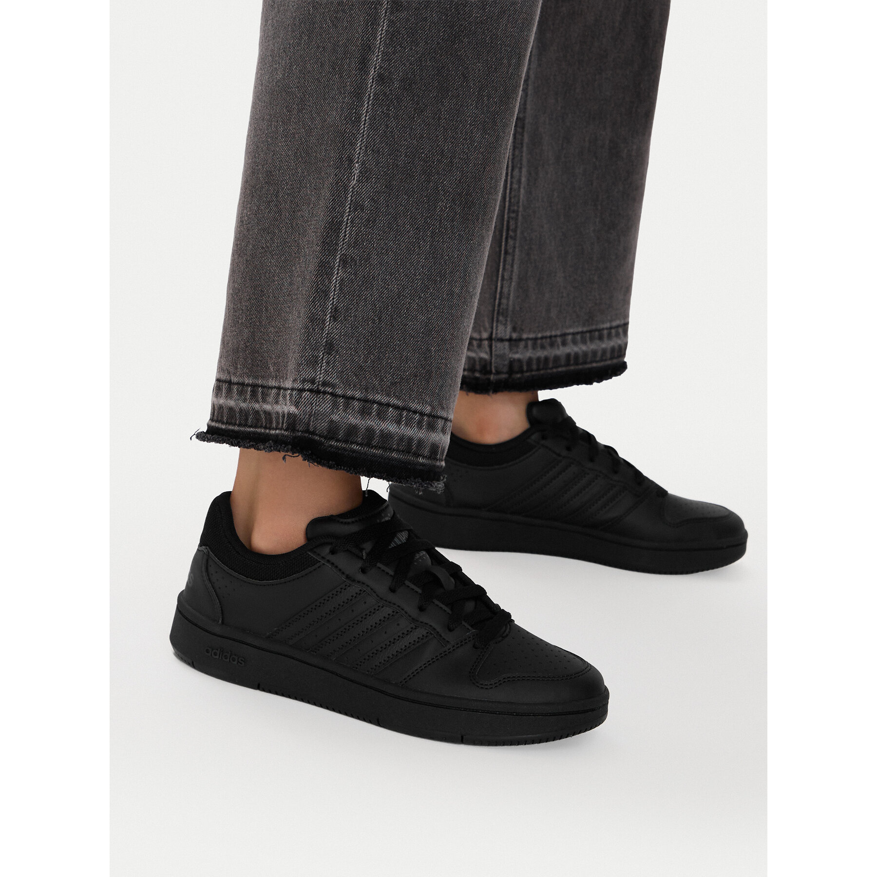 Αθλητικά adidas Hoops Classic J KH8914 Μαύρο