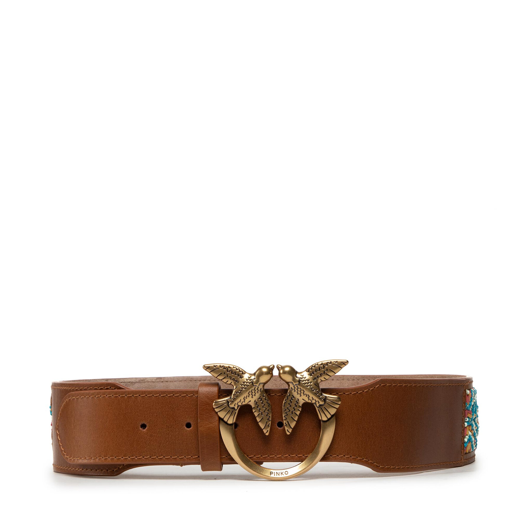 Curea de Damă Pinko Love Beads Belt H5 20221 PLT01 1H211X Y86Y Multicolor G4RQ