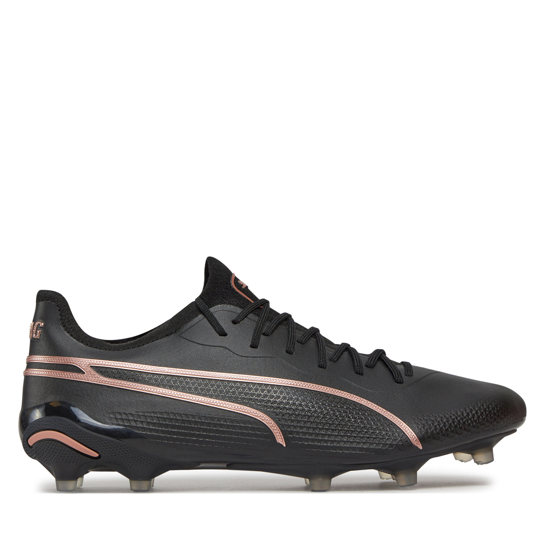 Férfi Futball cipők Puma, Méret: 42.5, Fekete, King Ultimate Fg/Ag 107563 07
