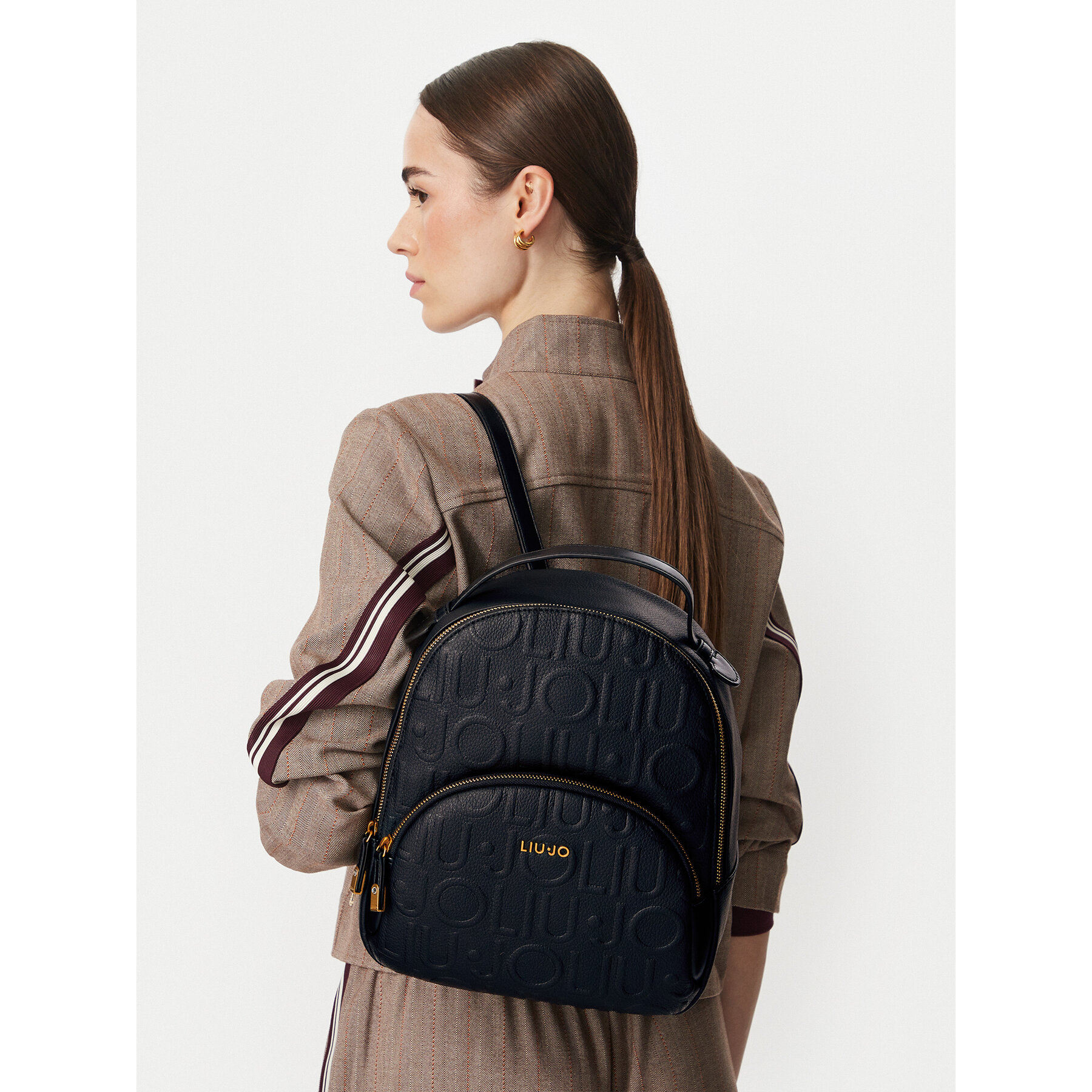 Ruksak Liu Jo AF6209 E1139 Crna