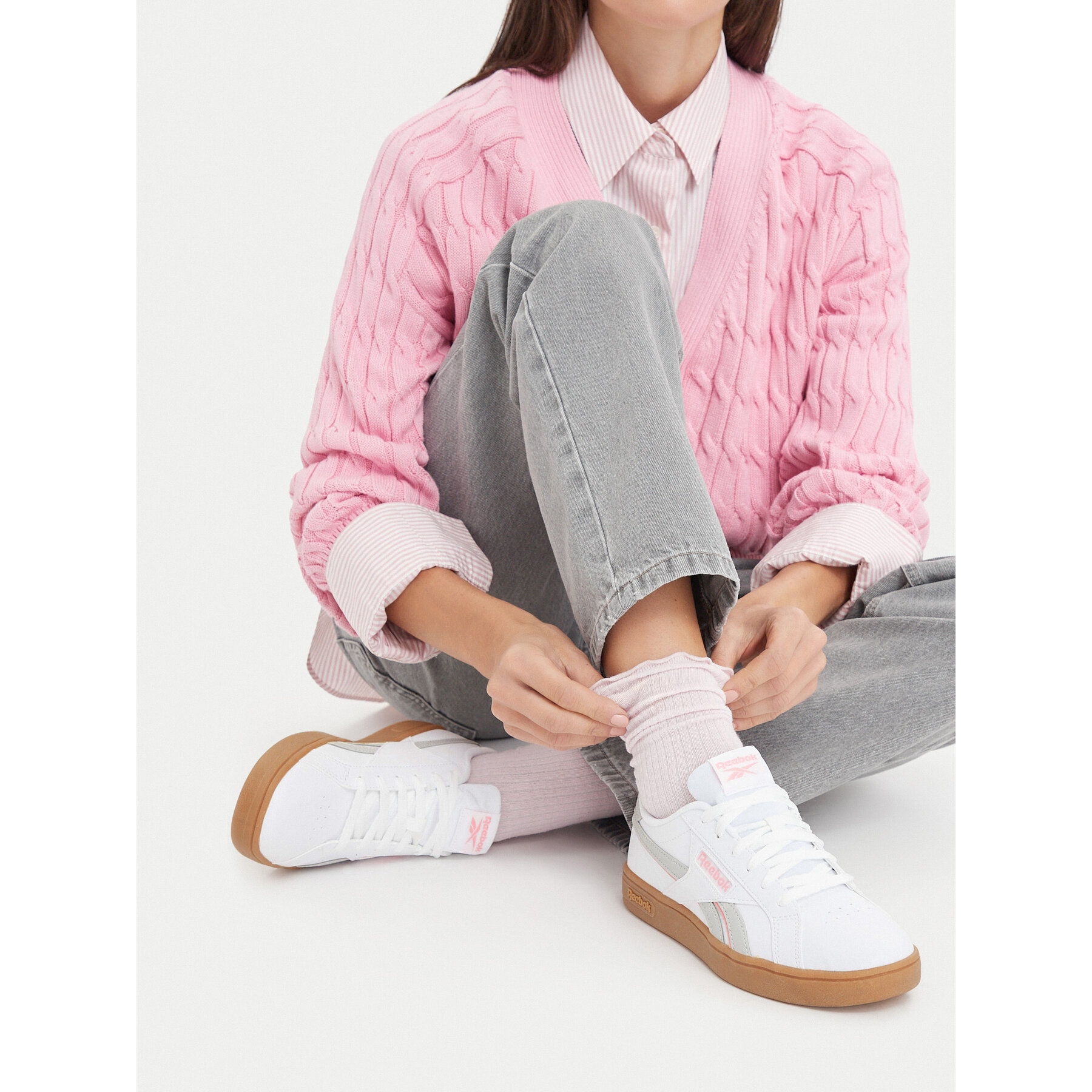 Sneakers Reebok CEO-COURT RETRO 100260729 Alb