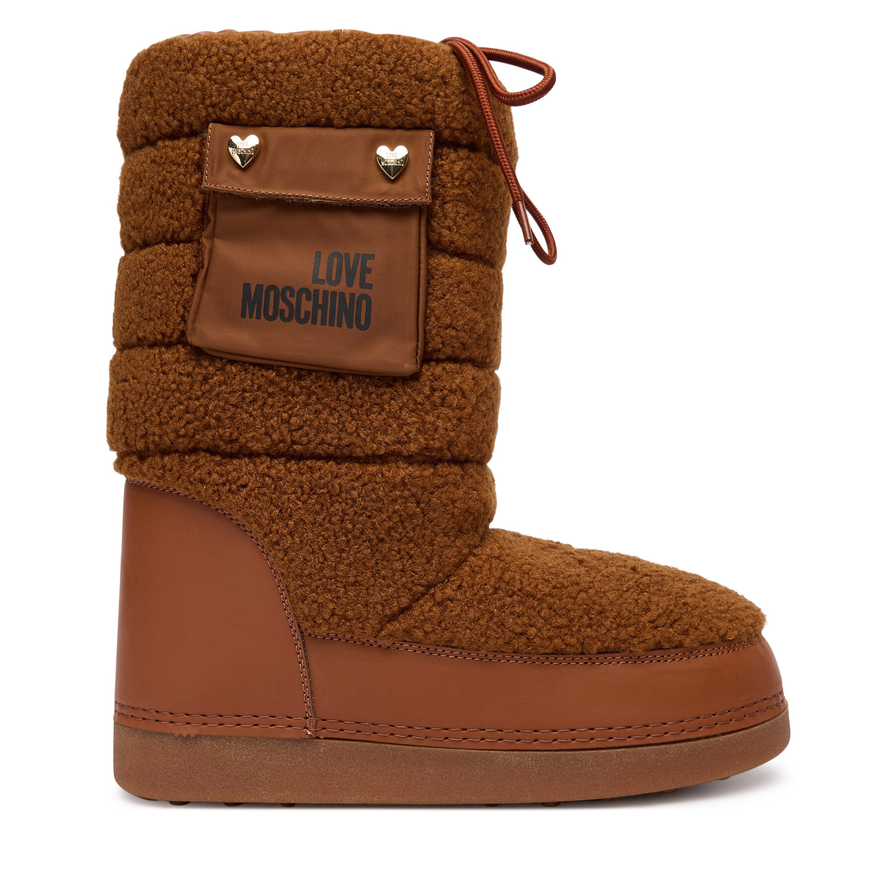 Cizme de zăpadă LOVE MOSCHINO JA24452G0NISM21A Maro