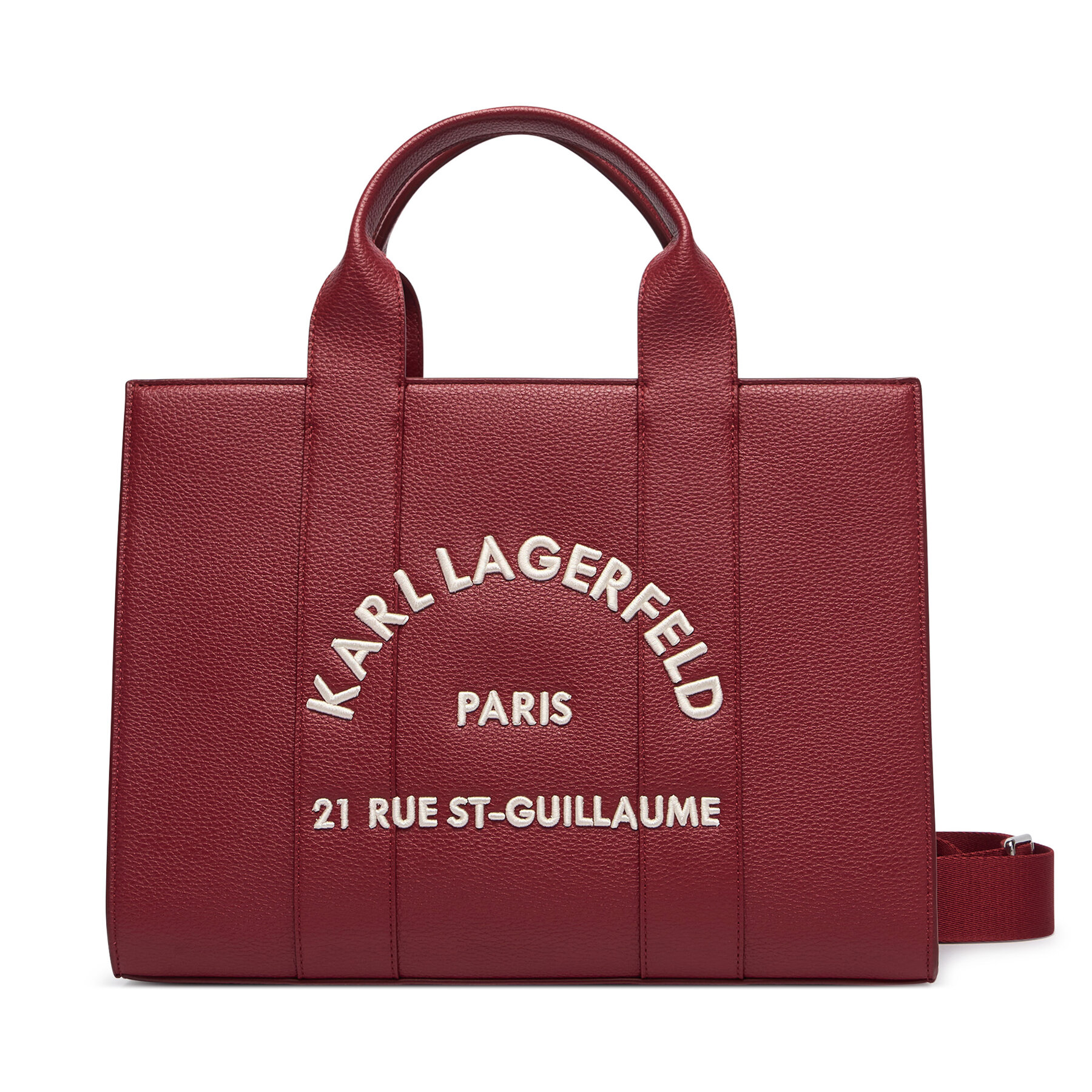 Torbica KARL LAGERFELD B1W30041 Tamnocrvena