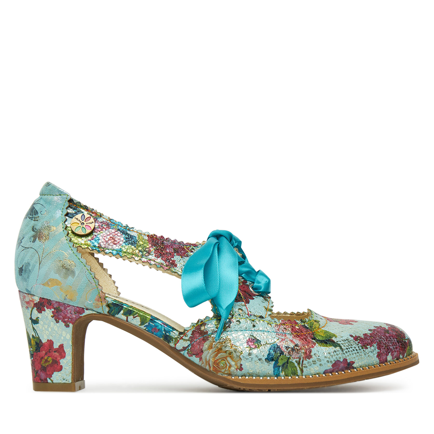 Damen Pumps Laura Vita, Schuhgröße 36, Bunt, Elcodieo 0422