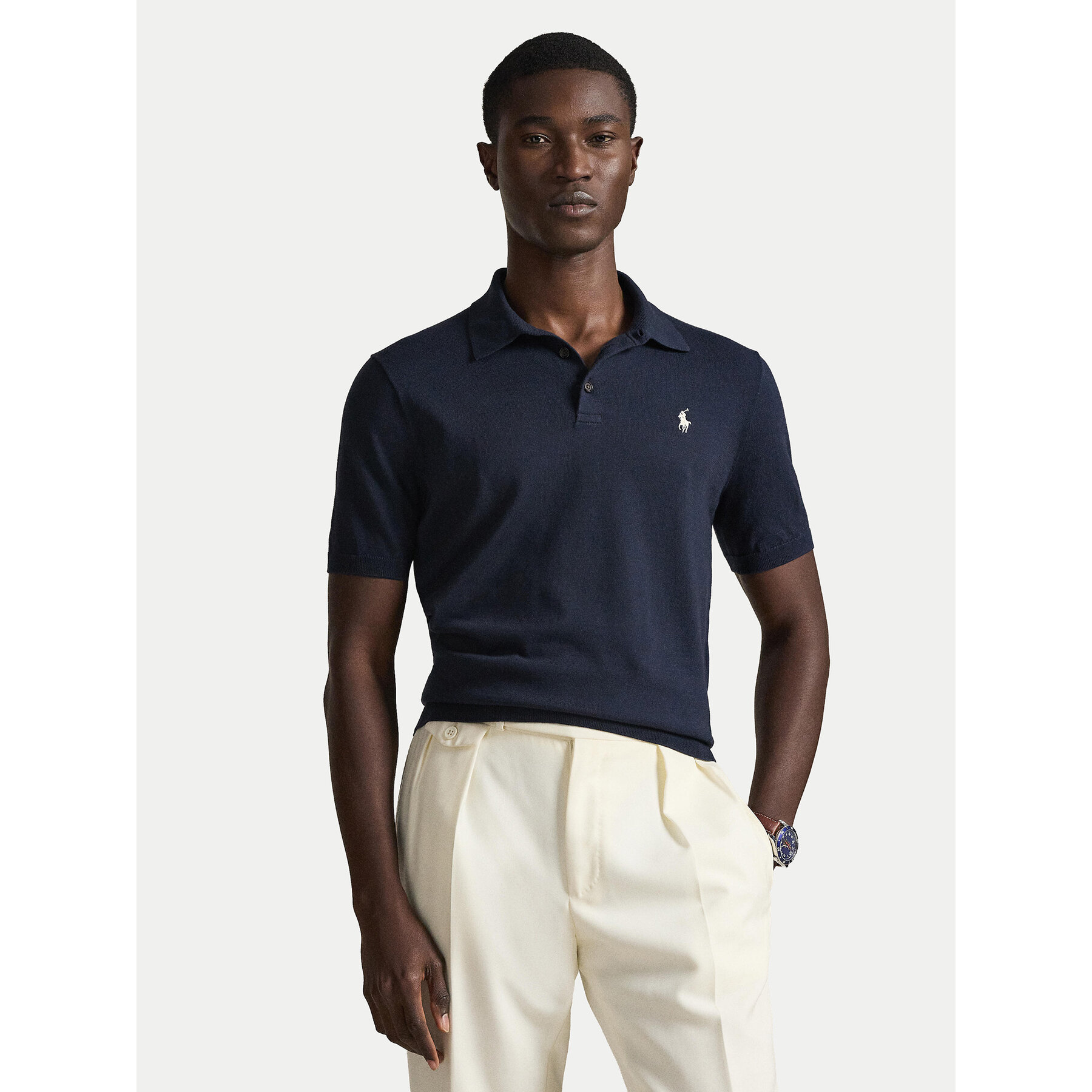 Polo Ralph Lauren Poloshirt 710980682001 Dunkelblau Regular Fit