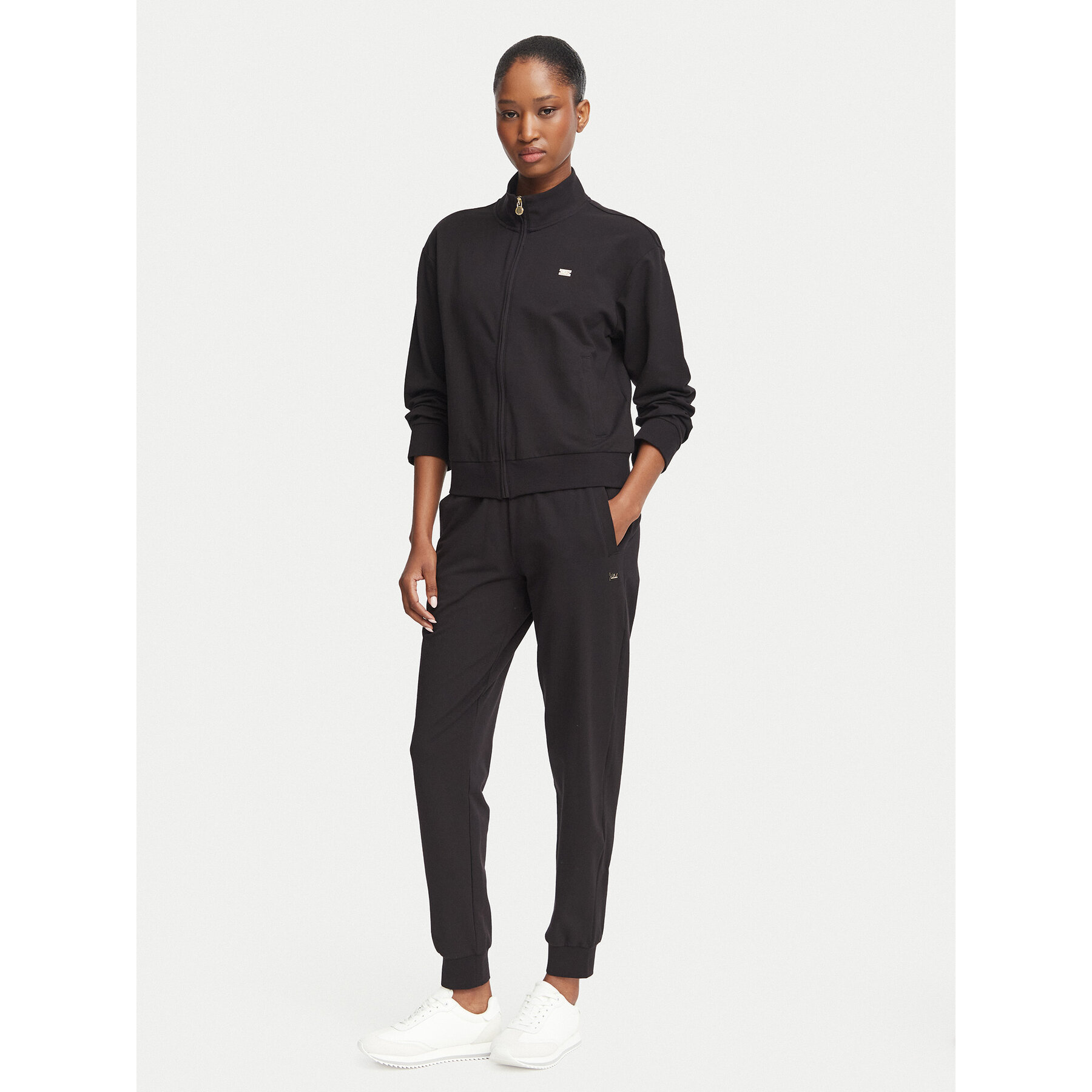 EA7 Emporio Armani Jogginganzug 7W000463 AF13135 UC001 Schwarz Regular Fit
