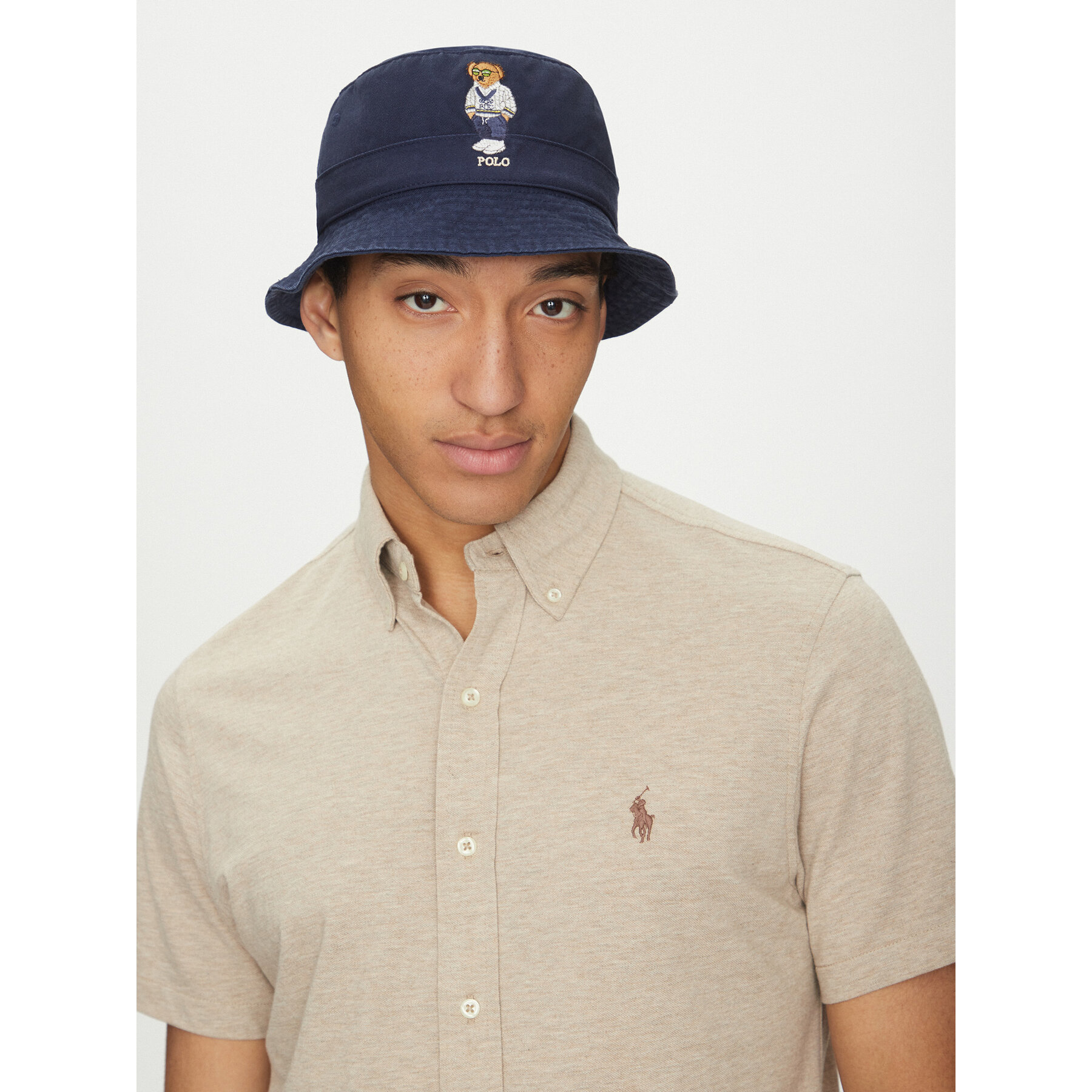 Cappello Polo Ralph Lauren 710963780001 Blu scuro, Taglia S_M, taglia : S_M