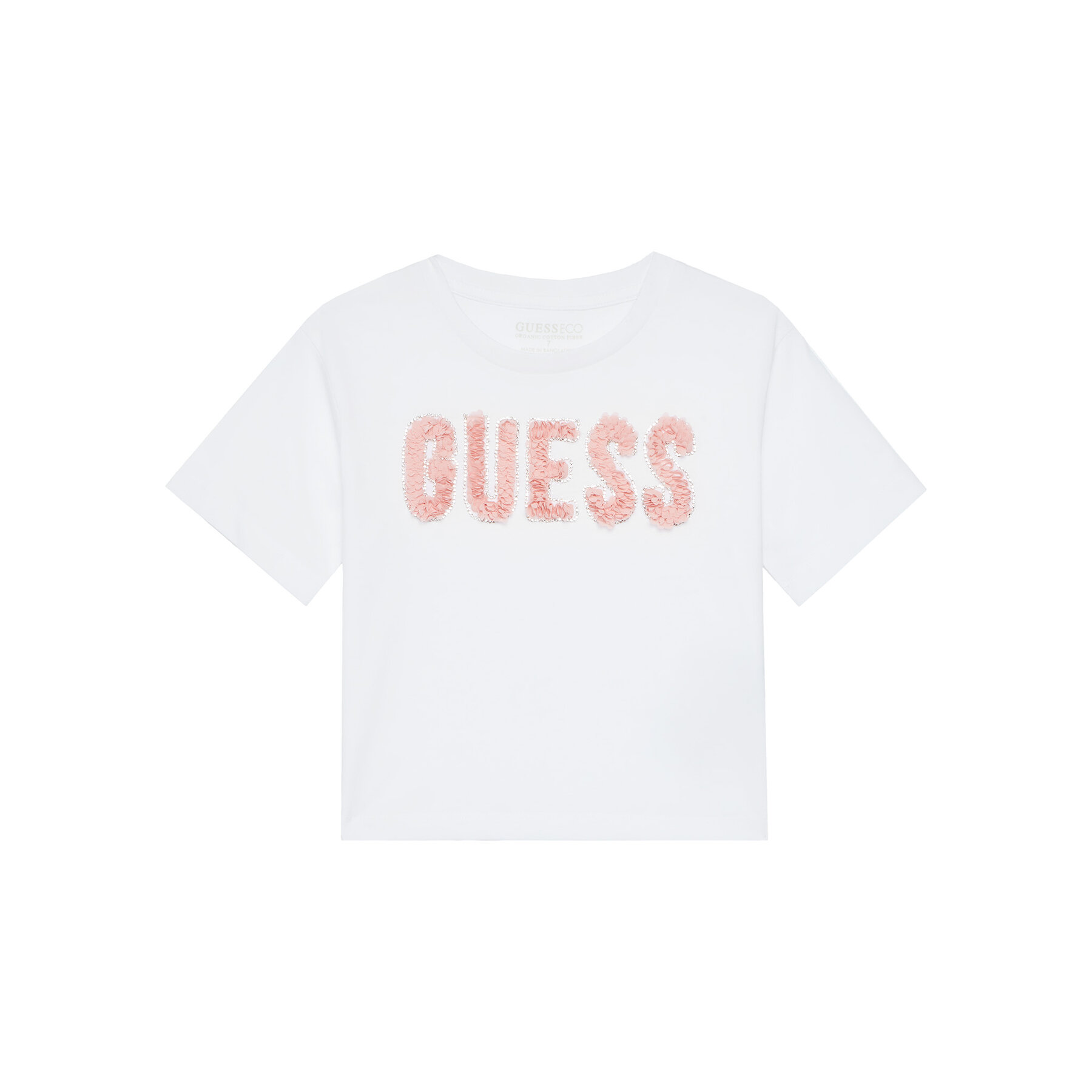 Guess T-Shirt J5YI47 K8HM4 Λευκό Relaxed Fit