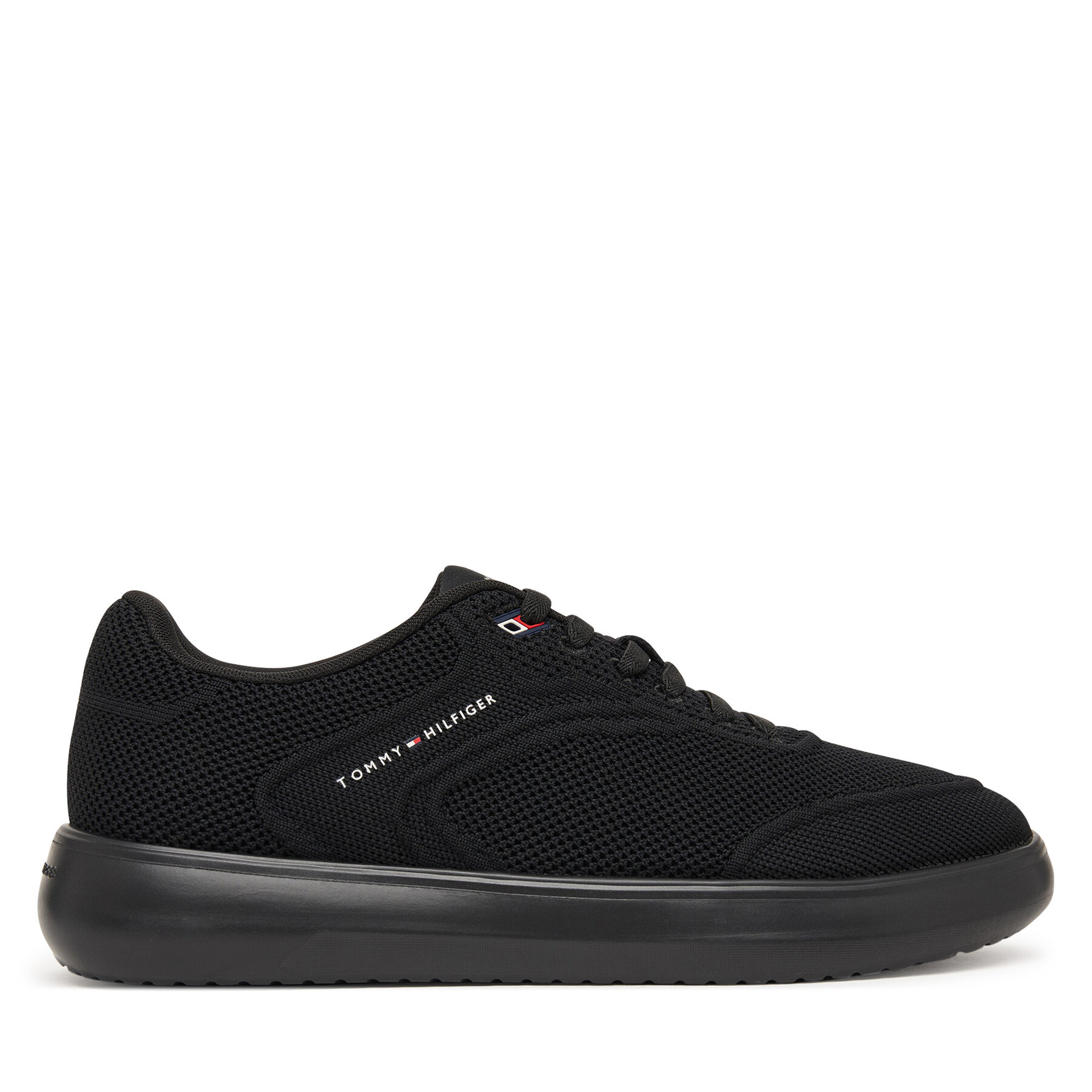 Tenisice Tommy Hilfiger Th Modern Lightcup Knit FM0FM05886 Crna
