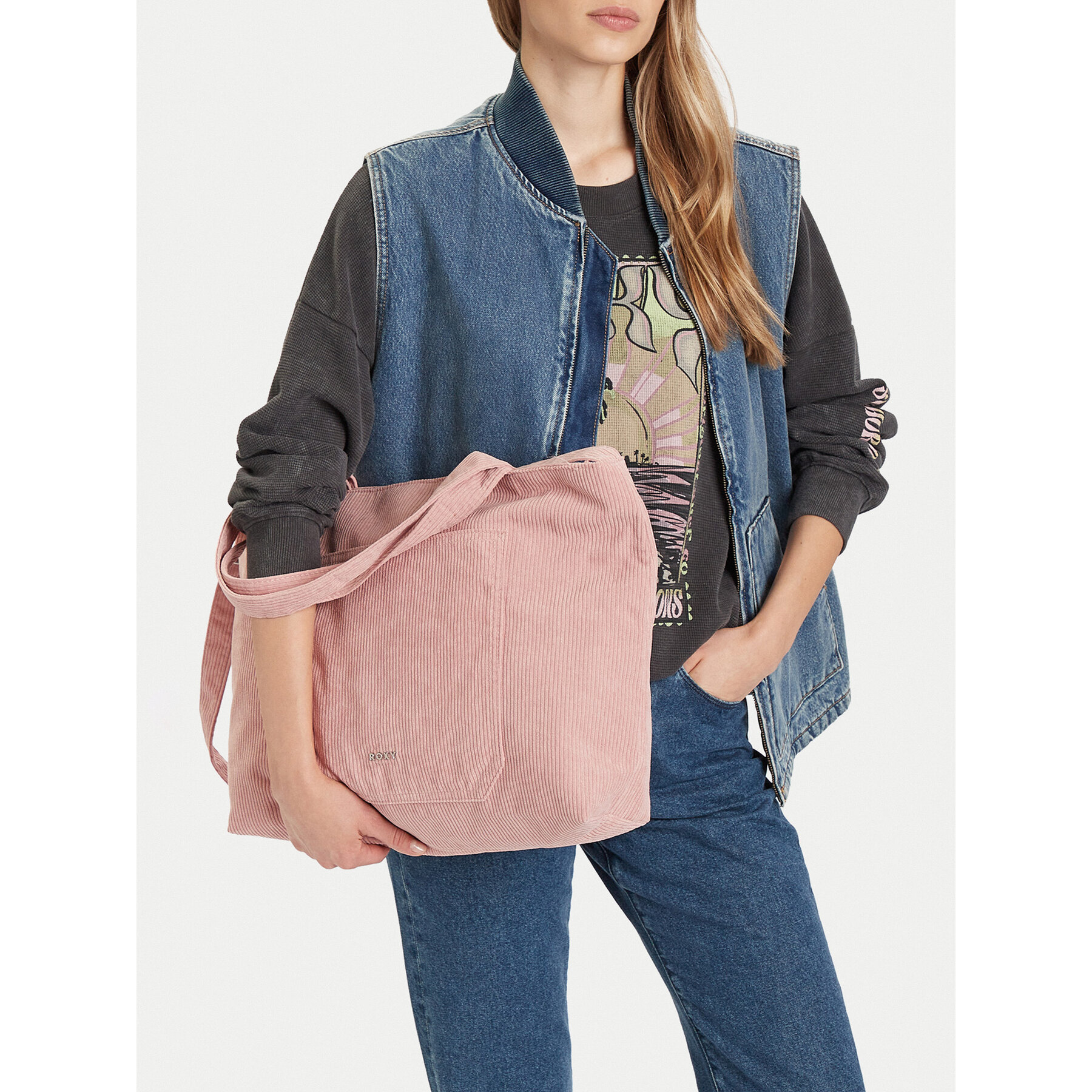 Τσάντα Roxy C-ROXY-KL-005-08 Ροζ