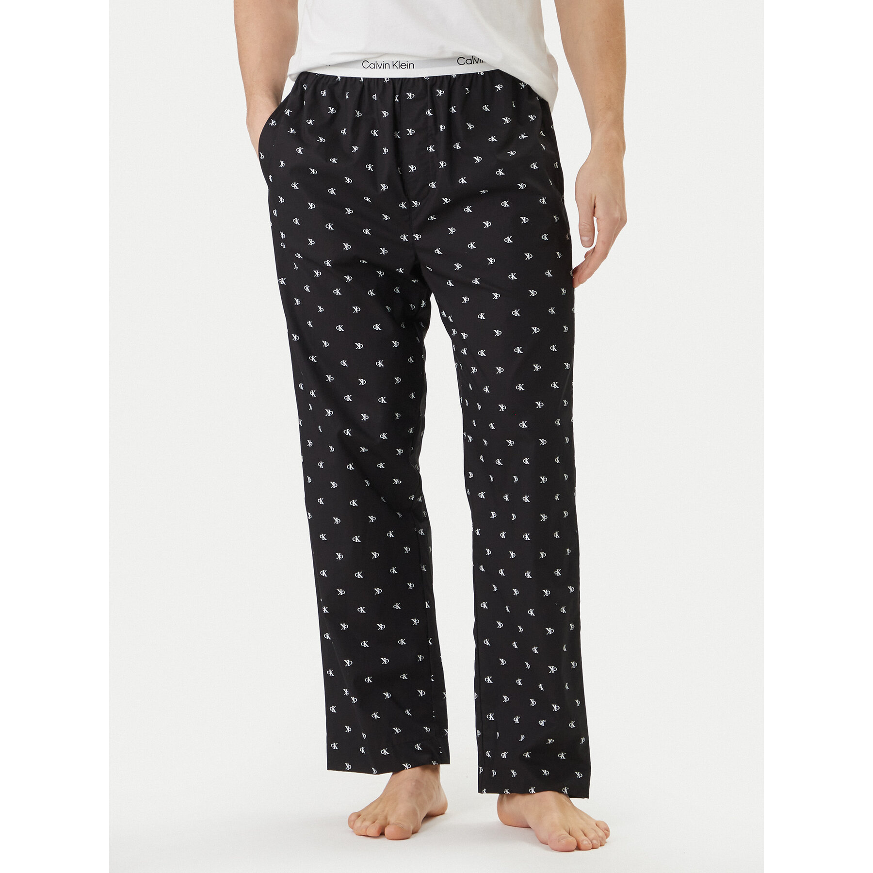 Calvin Klein Underwear Pyjamahose LV00NM2830 Schwarz Relaxed Fit