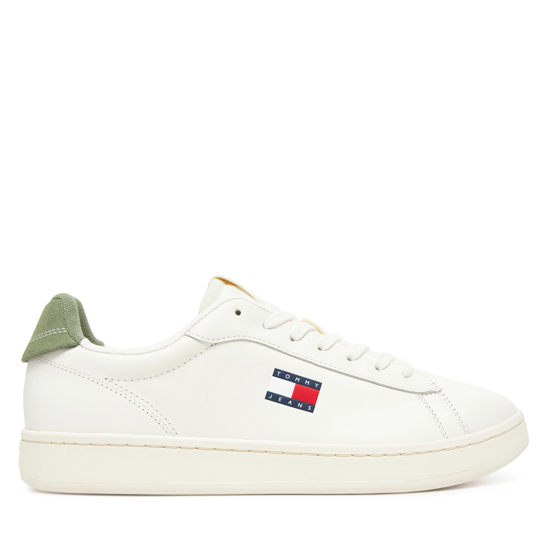 Sneakersy Tommy Jeans Archive '98 EM0EM01596 Biela