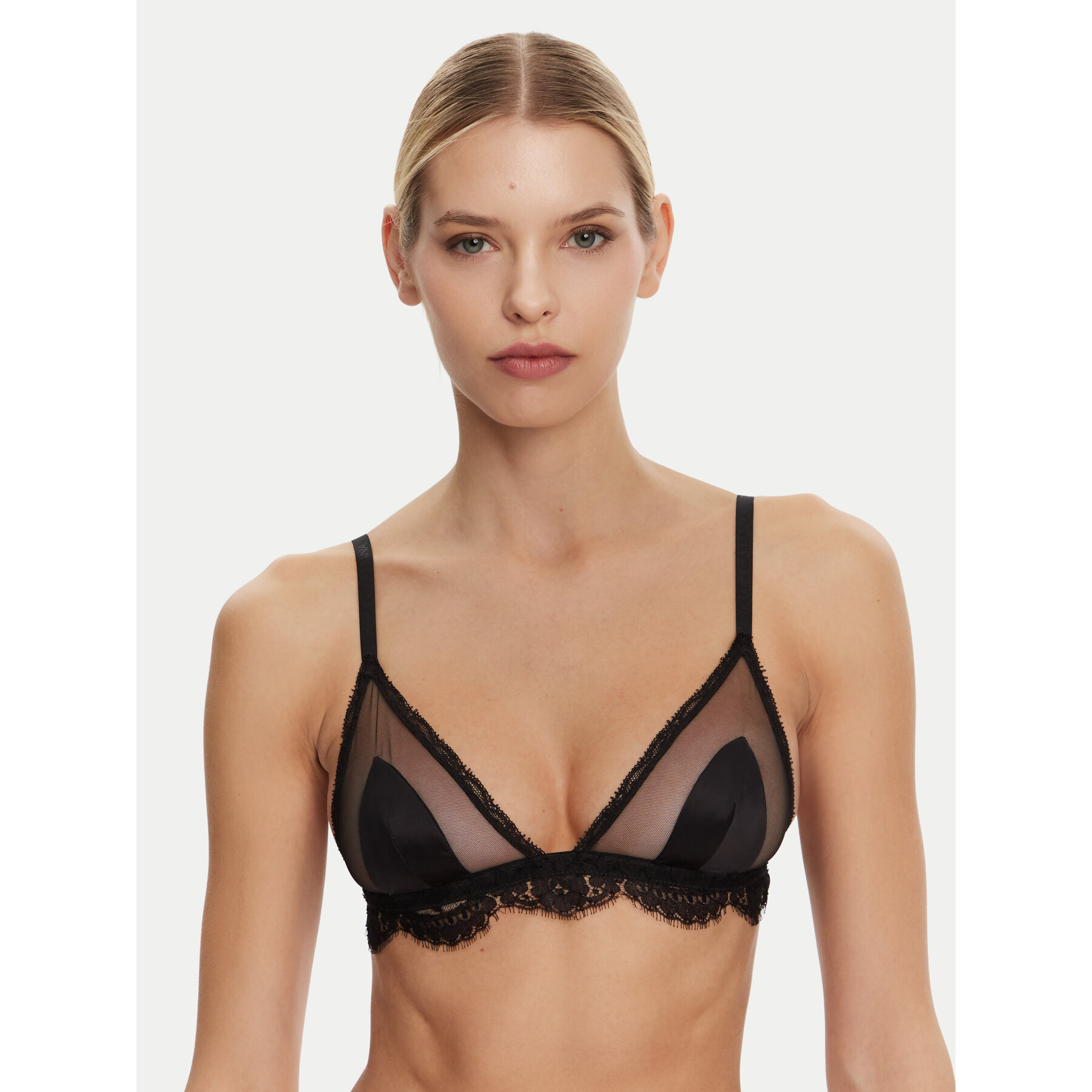 Dolce&Gabbana Bralette melltartó O1E31T ONN35 Fekete