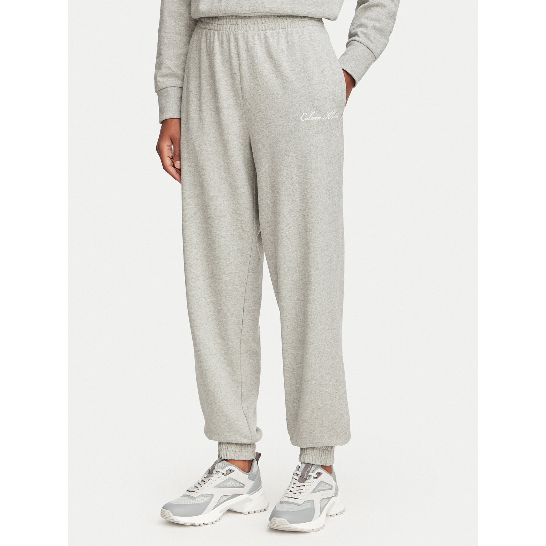 Calvin Klein Underwear Jogginghose LV00QS7687 Grau Regular Fit