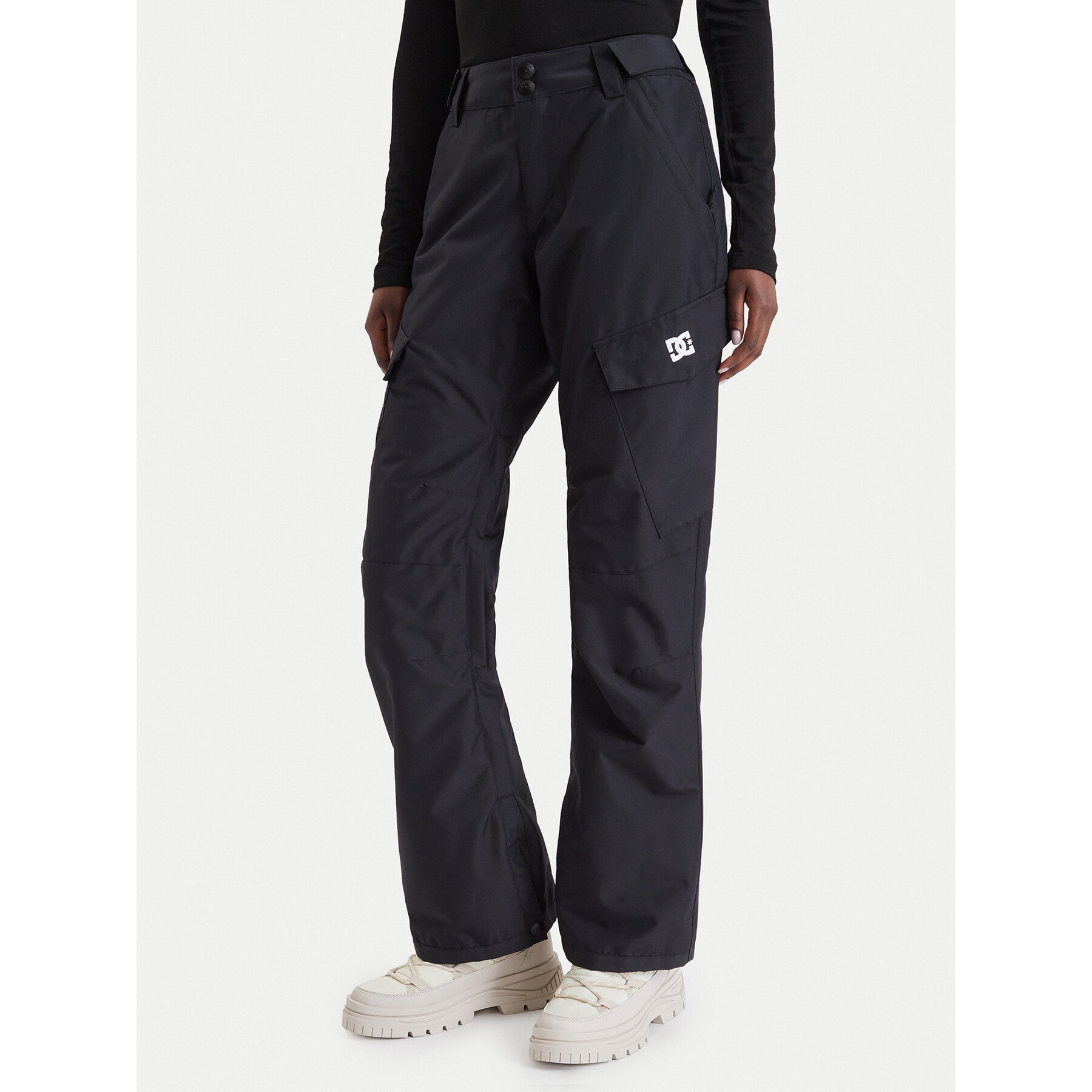 DC Shoes Skihose Nonchalant 10K EDJTP03032 Schwarz Regular Fit
