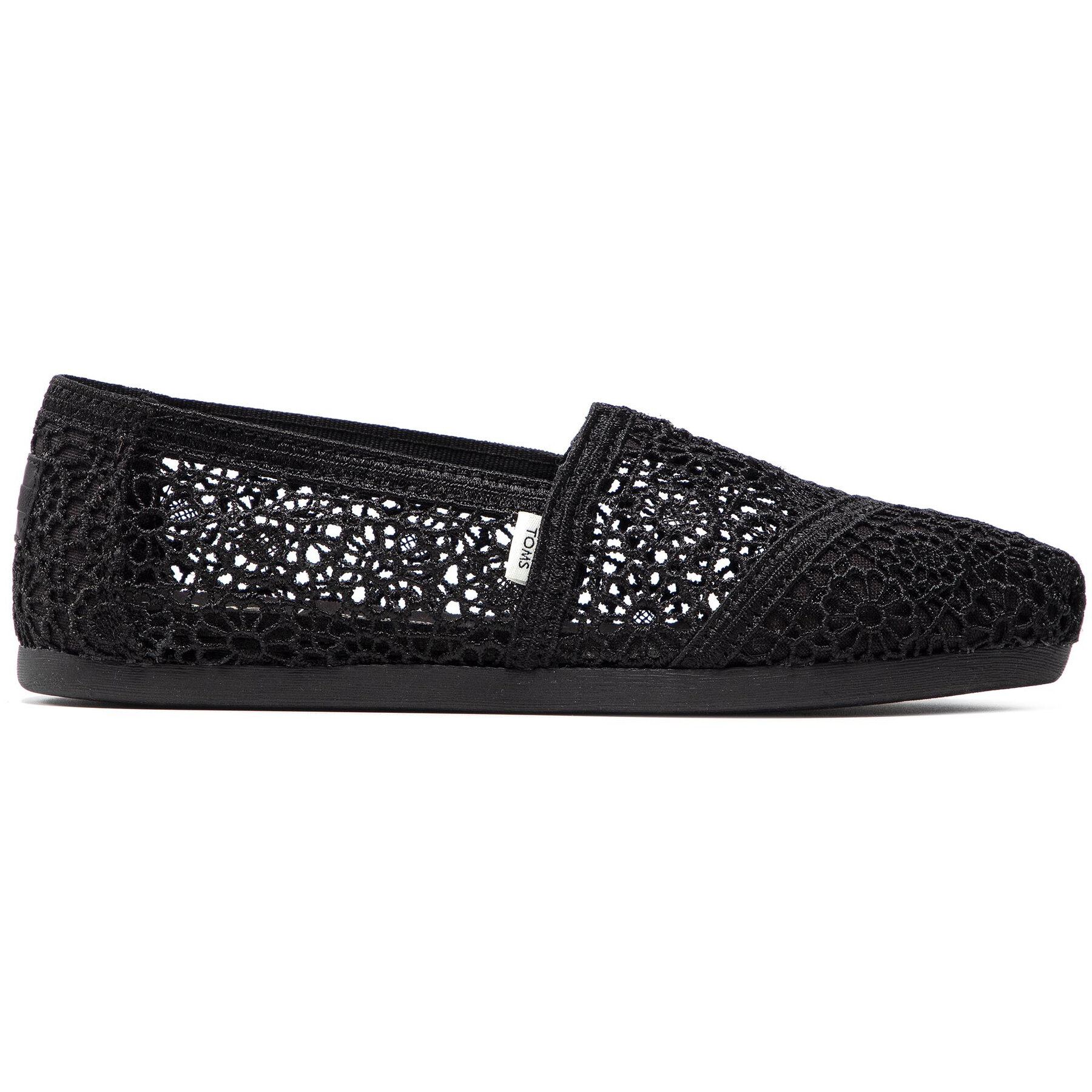 Félcipő Toms Alpargata 10016254 Fekete