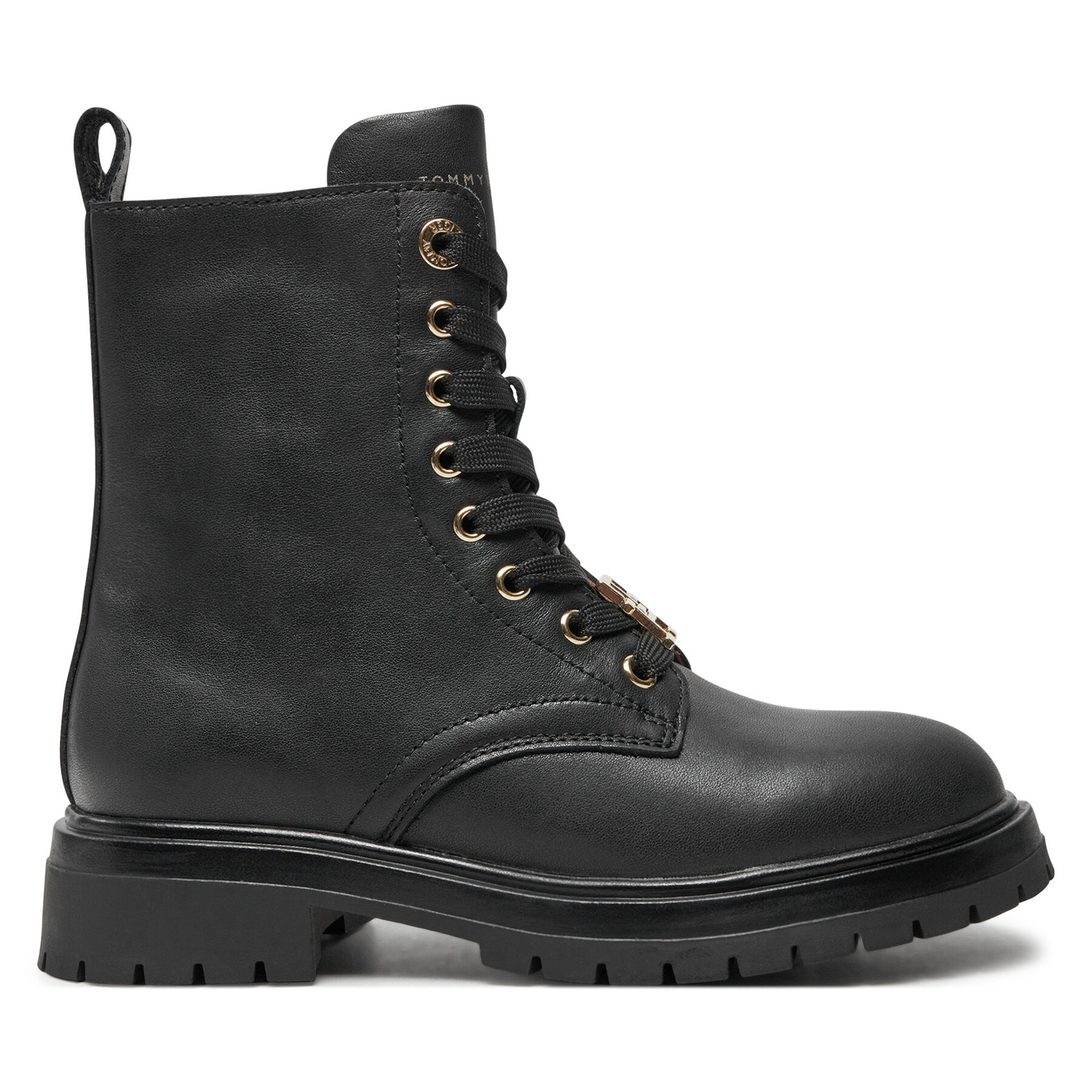 Hikerkänga Tommy Hilfiger Lace Up Bootie T3A5-33568-0092 M Svart