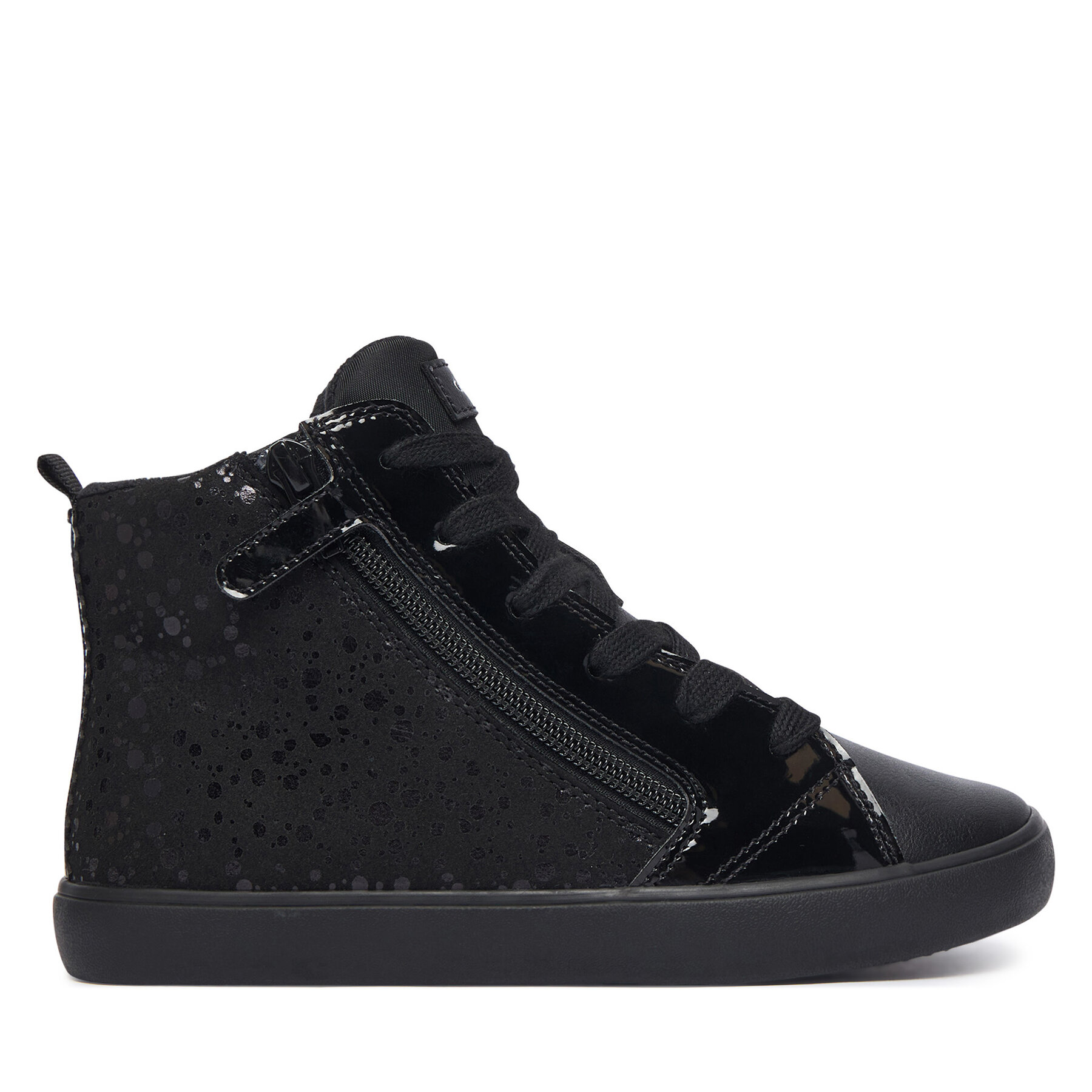 Сникърси Geox J Gisli Girl J664ND 0AU02 C9999 S Черен