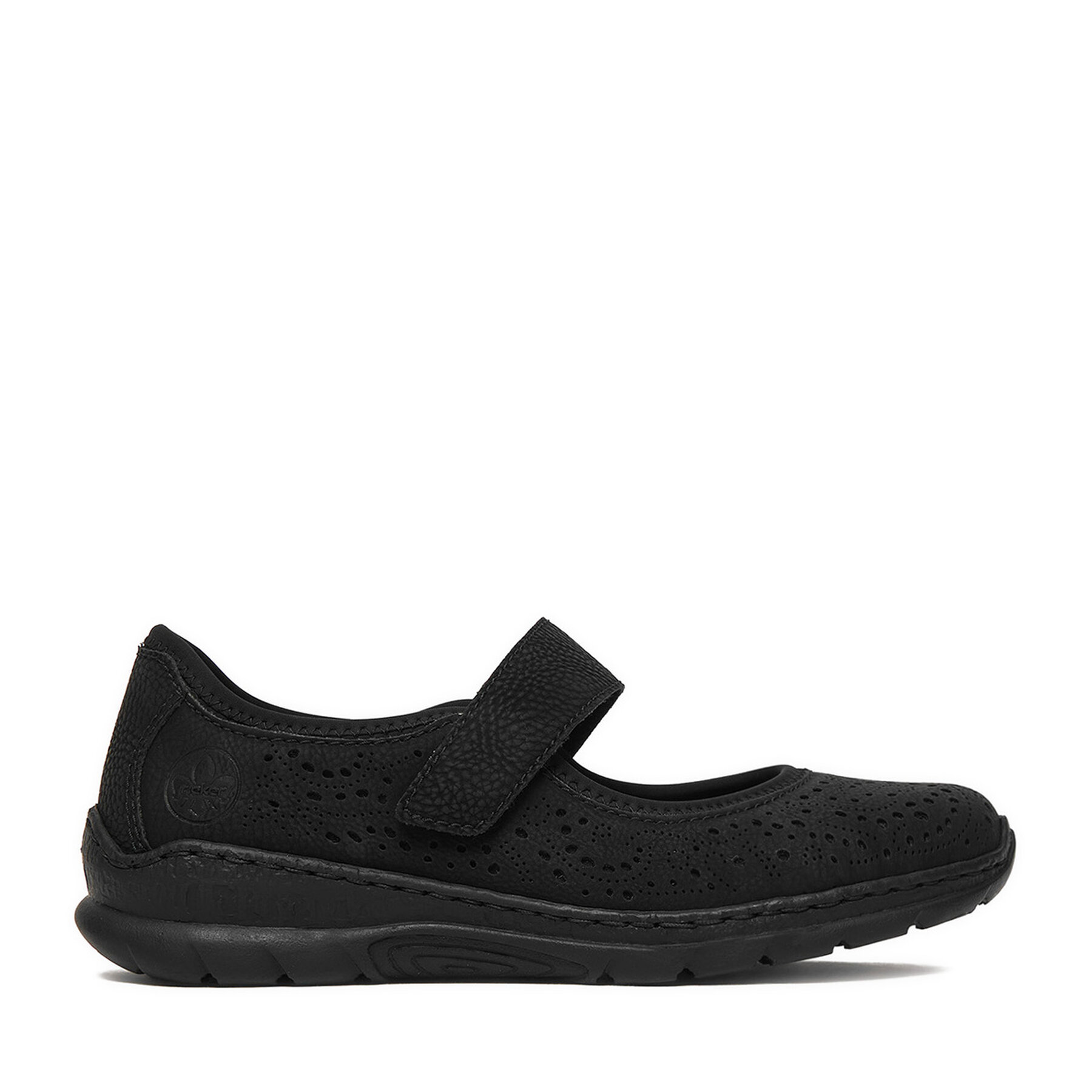 Félcipő Rieker CEO-N4299-00 Fekete