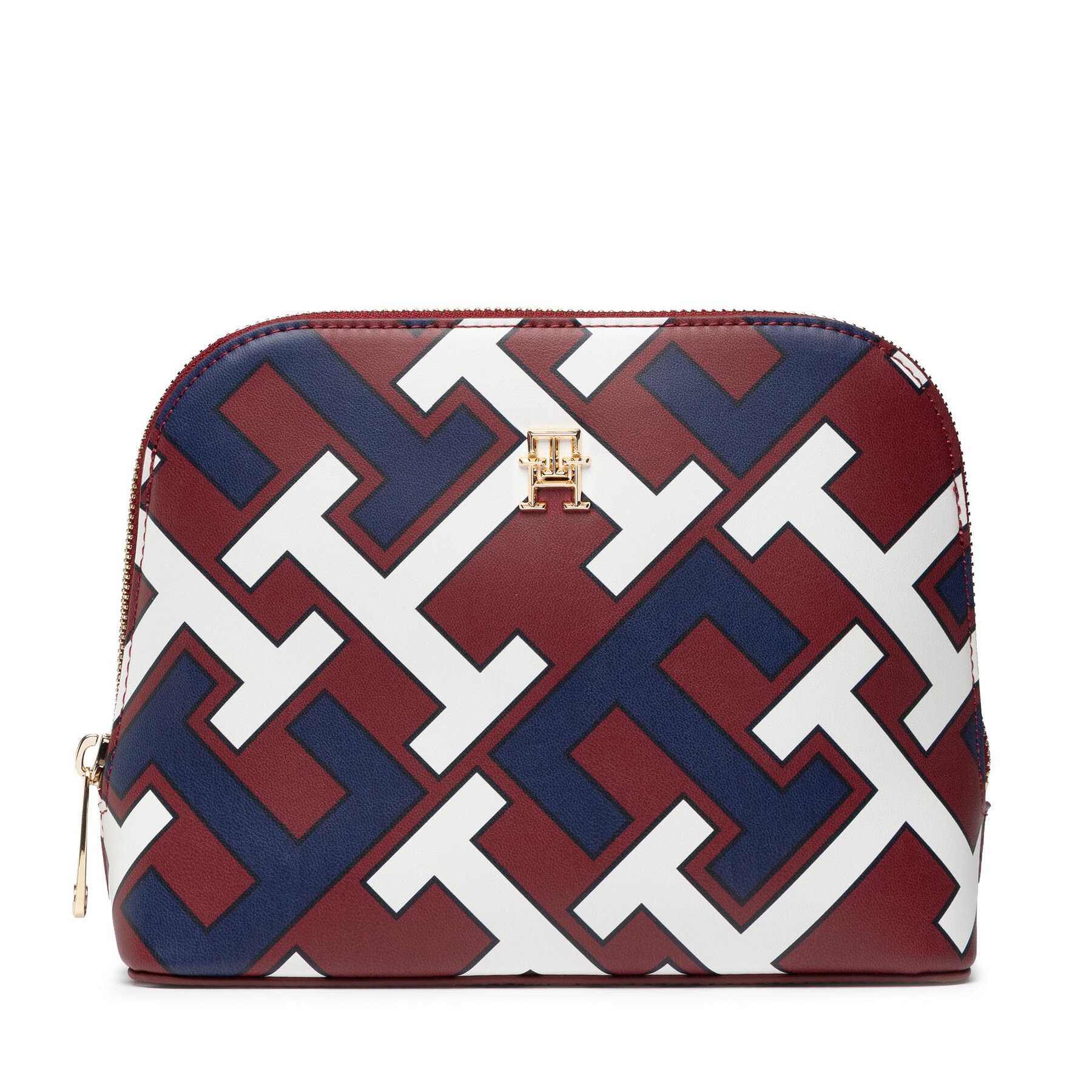 Kozmetični kovček Tommy Hilfiger Iconic Tommy Washbag Mono AW0AW13664 XJS