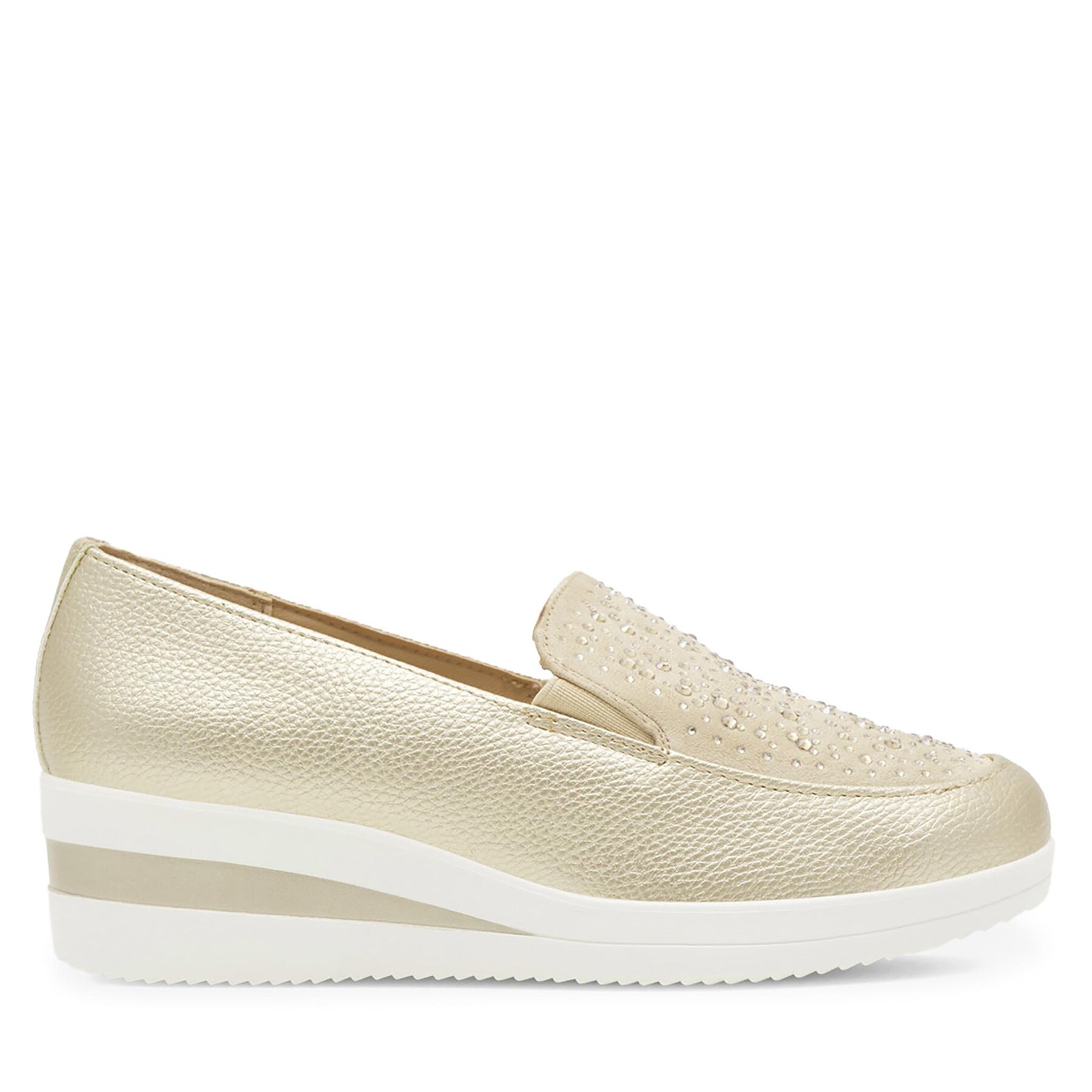 Damskie Clara Barson Półbuty, Rozmiar 38 Złoty WYL1711-29