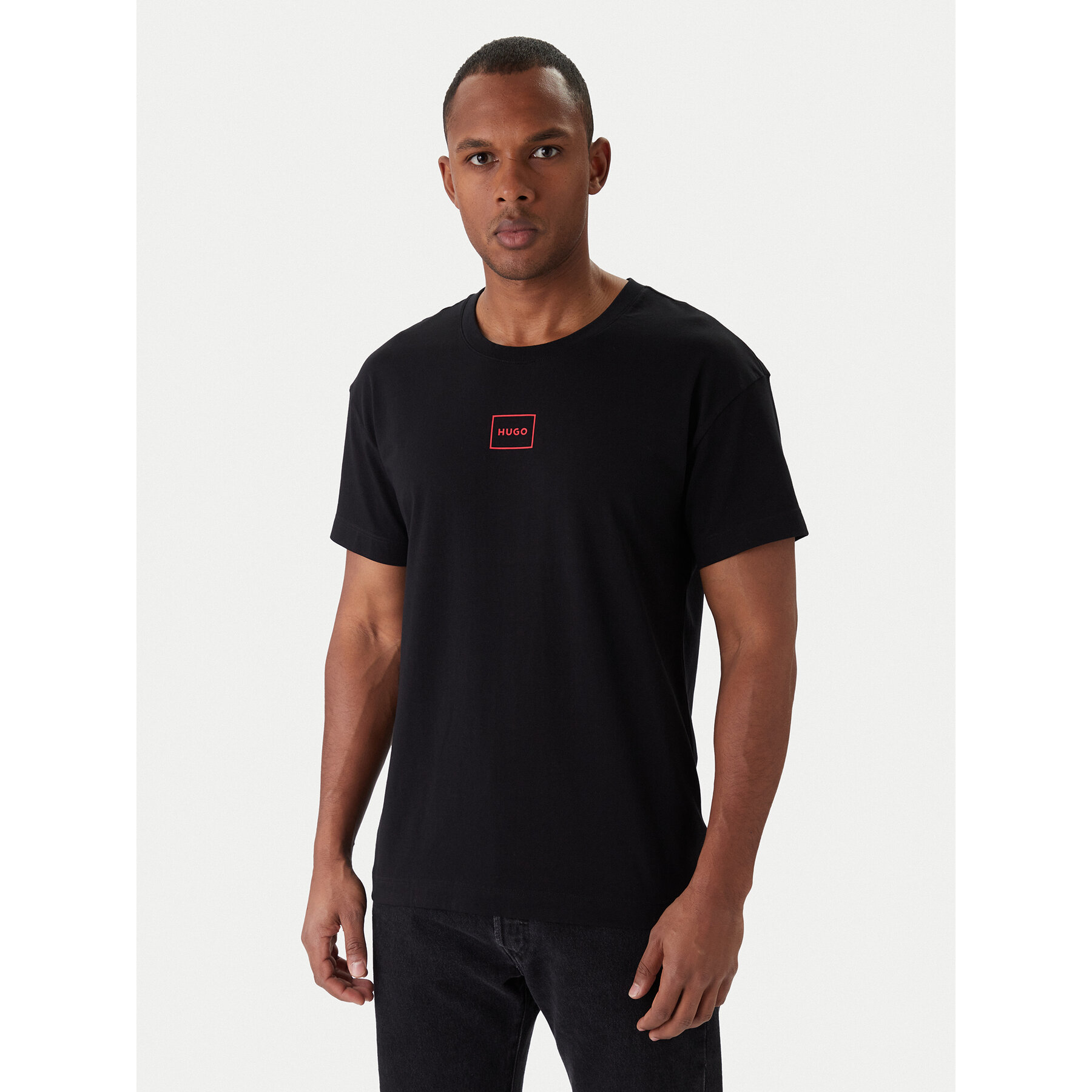 Hugo T-shirt Laze 50525236 Nero Regular Fit