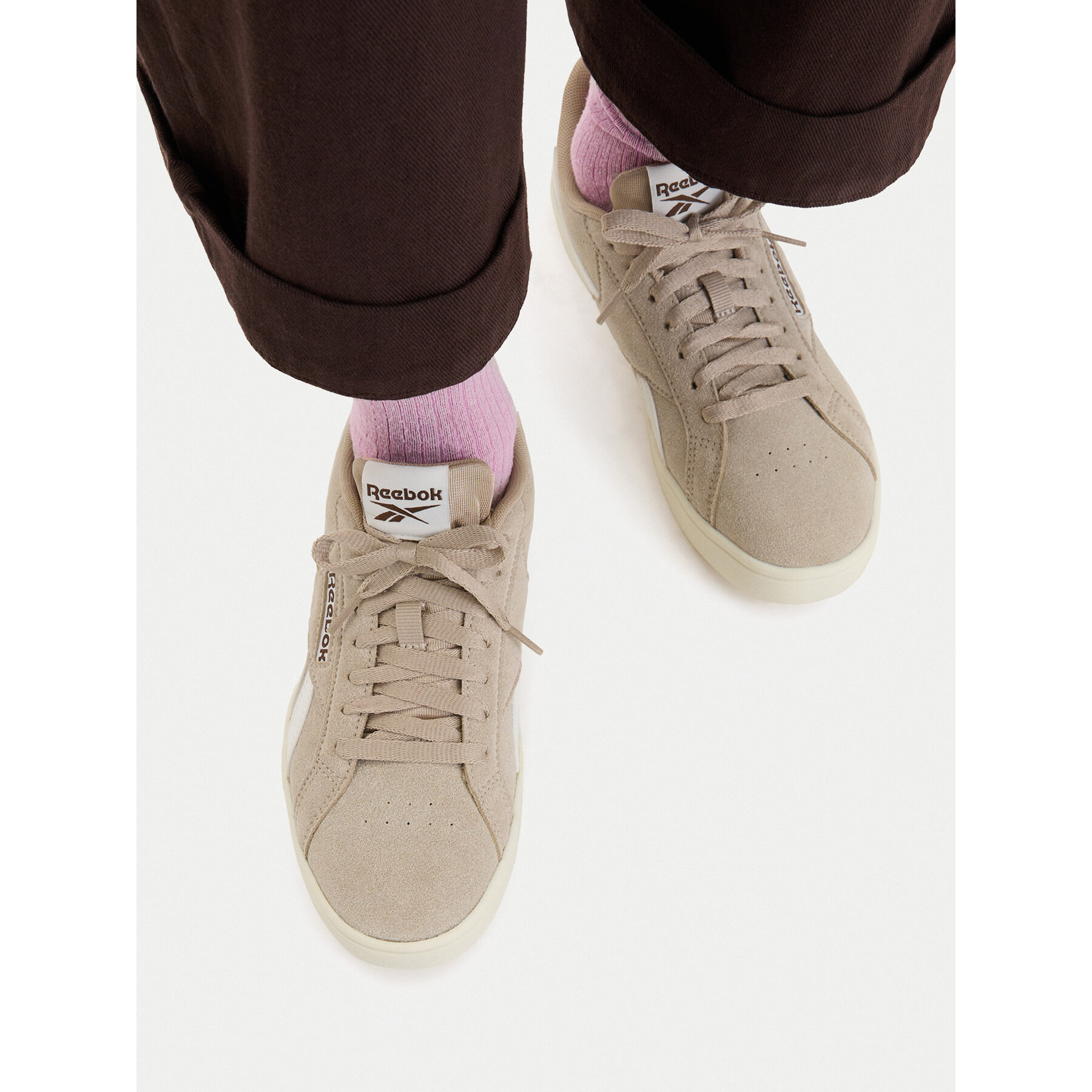 Сникърси Reebok EO-COURT RETRO 100260946 Бежов