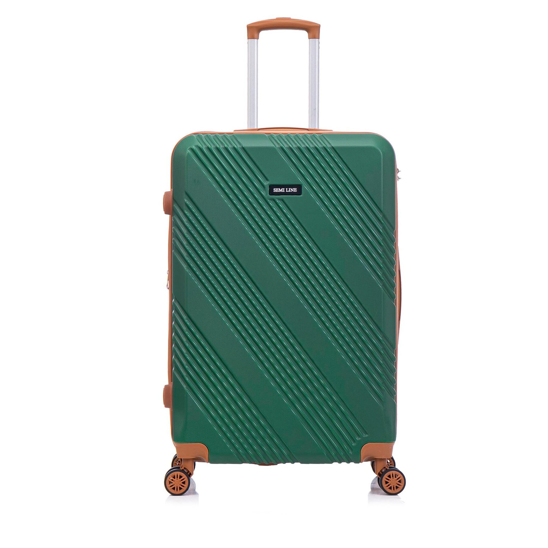 Valise moyenne Semi Line T5852-2 Vert